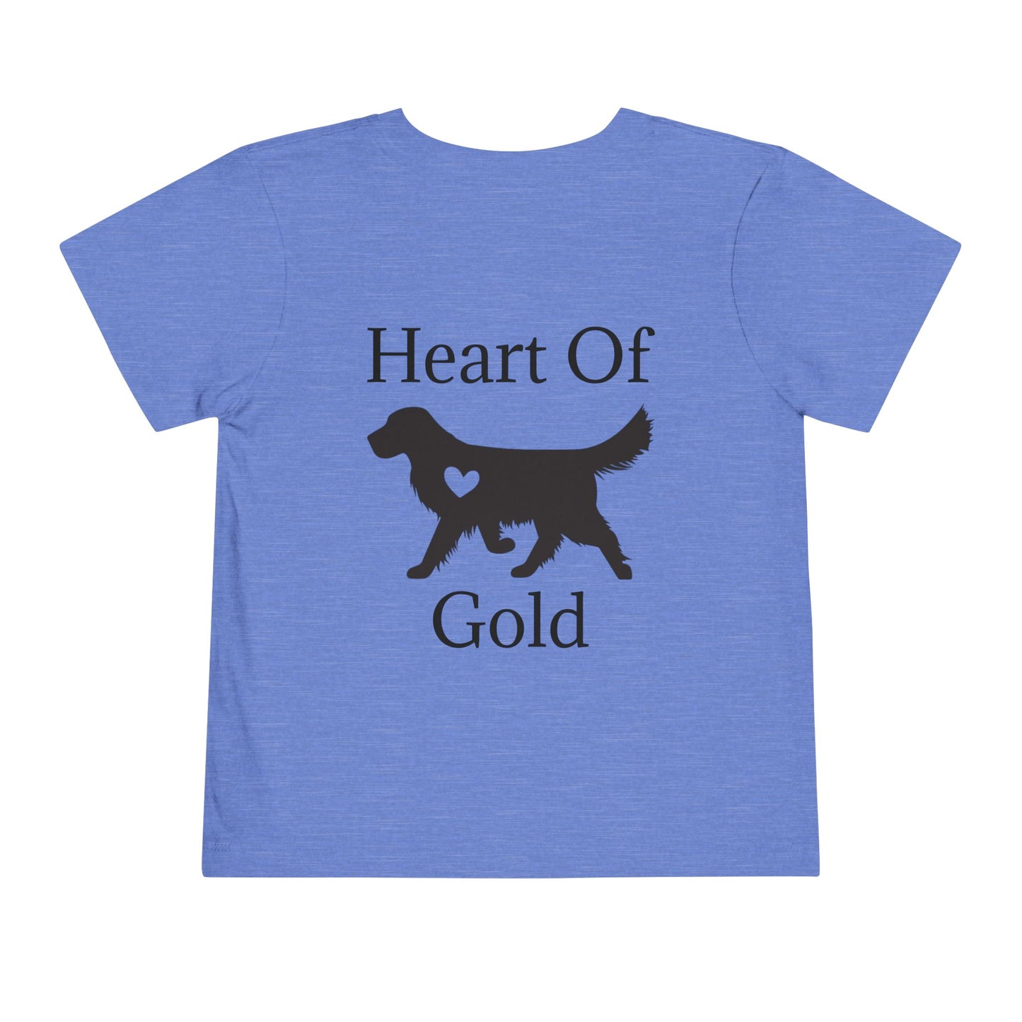 Heart Of Gold Toddler Unisex Short Sleeve Crewneck Tee
