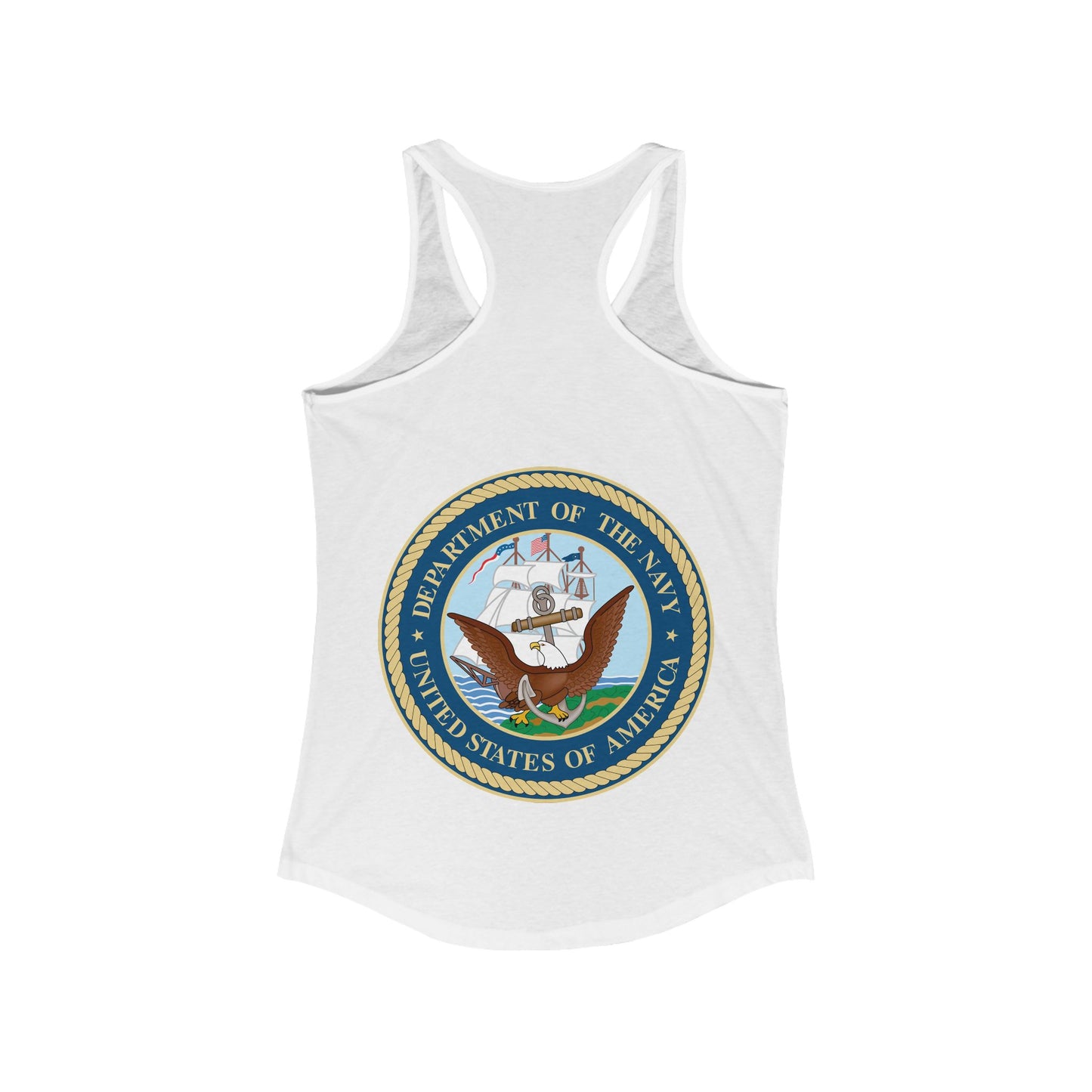 US Navy Women's Racerback Tank