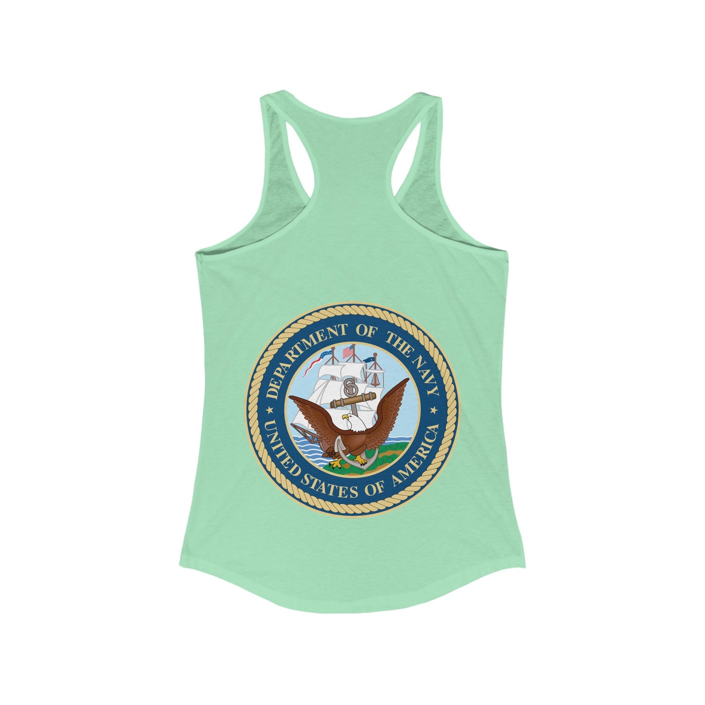 US Navy Women's Racerback Tank