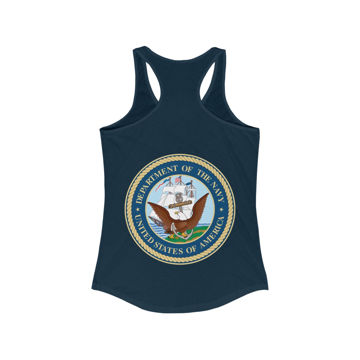 US Navy Women's Racerback Tank