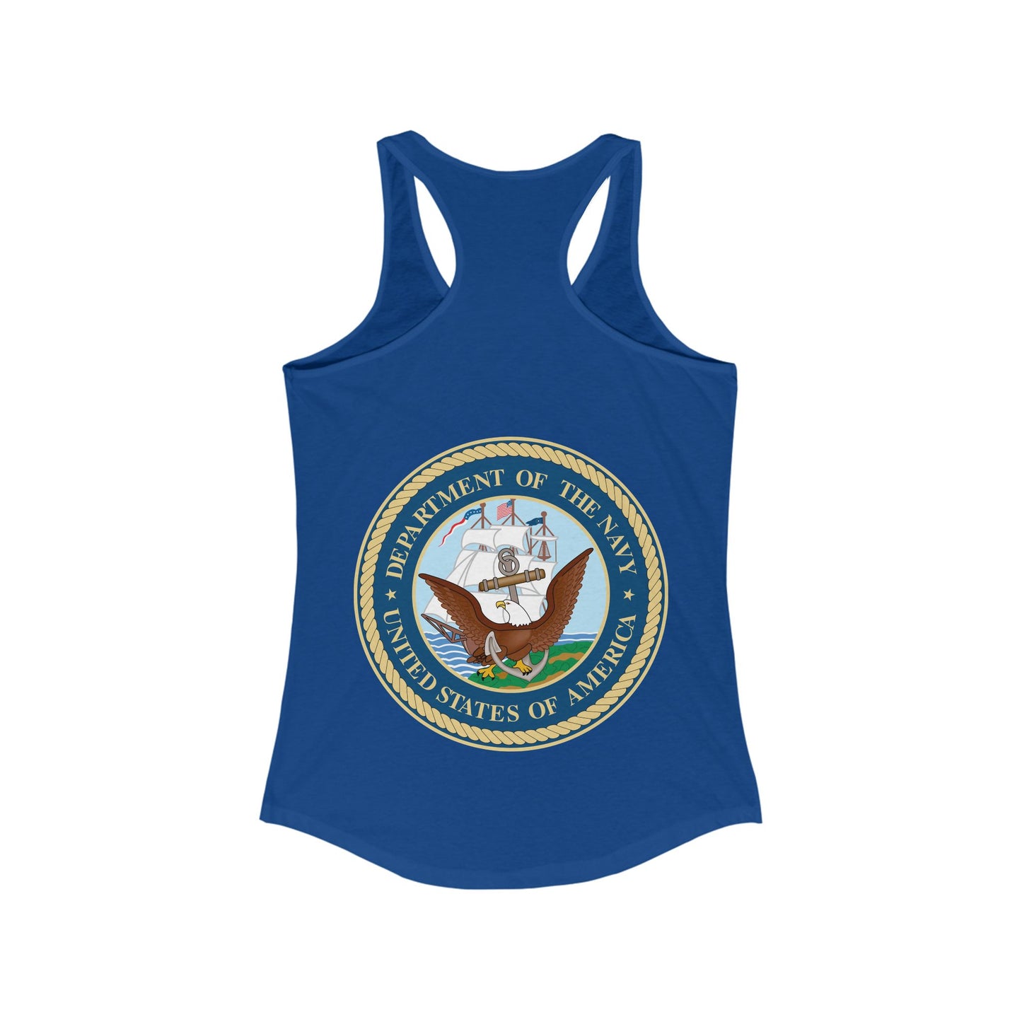 US Navy Women's Racerback Tank