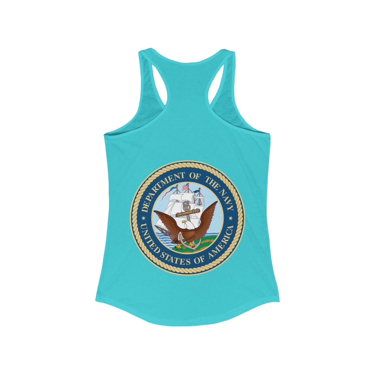 US Navy Women's Racerback Tank