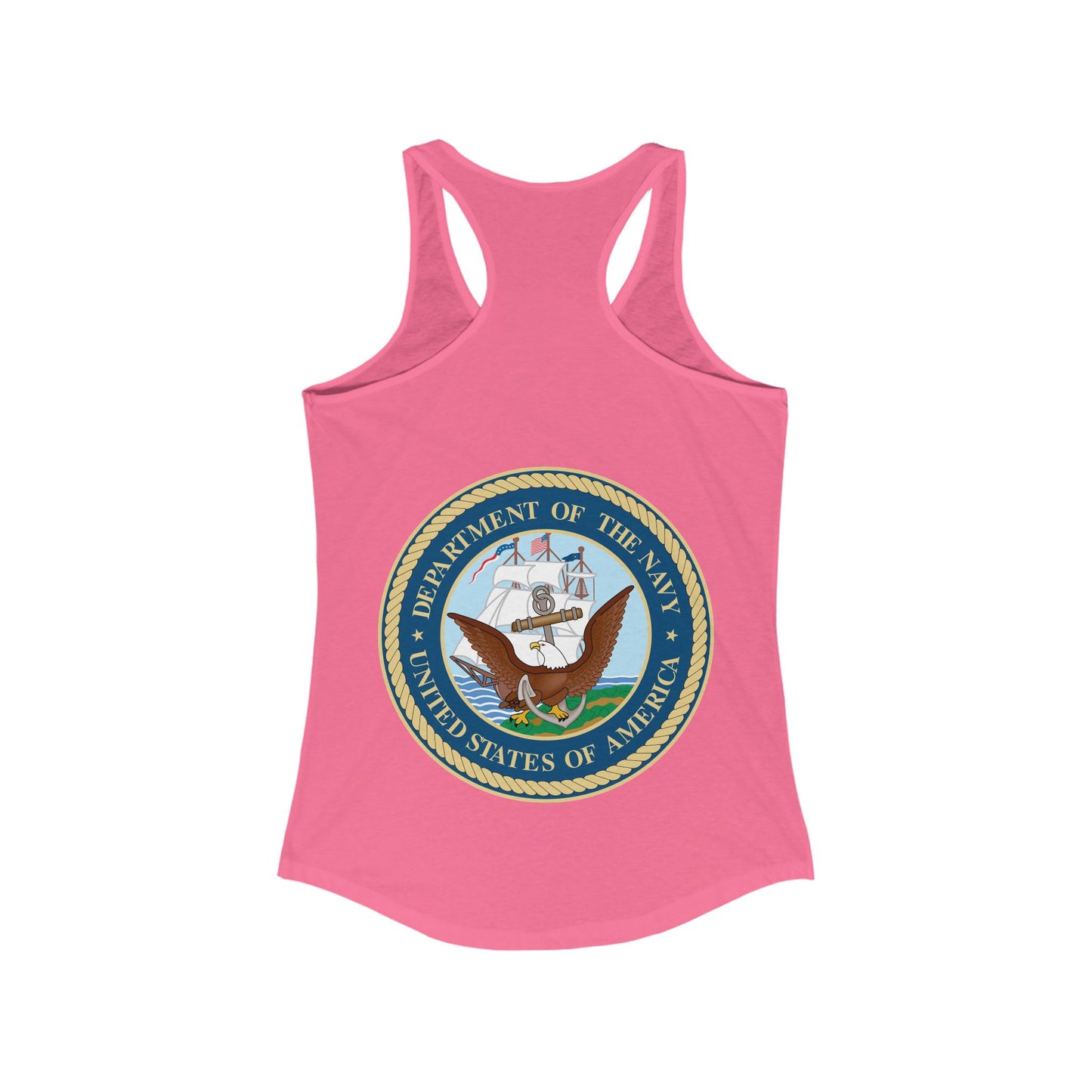 US Navy Women's Racerback Tank