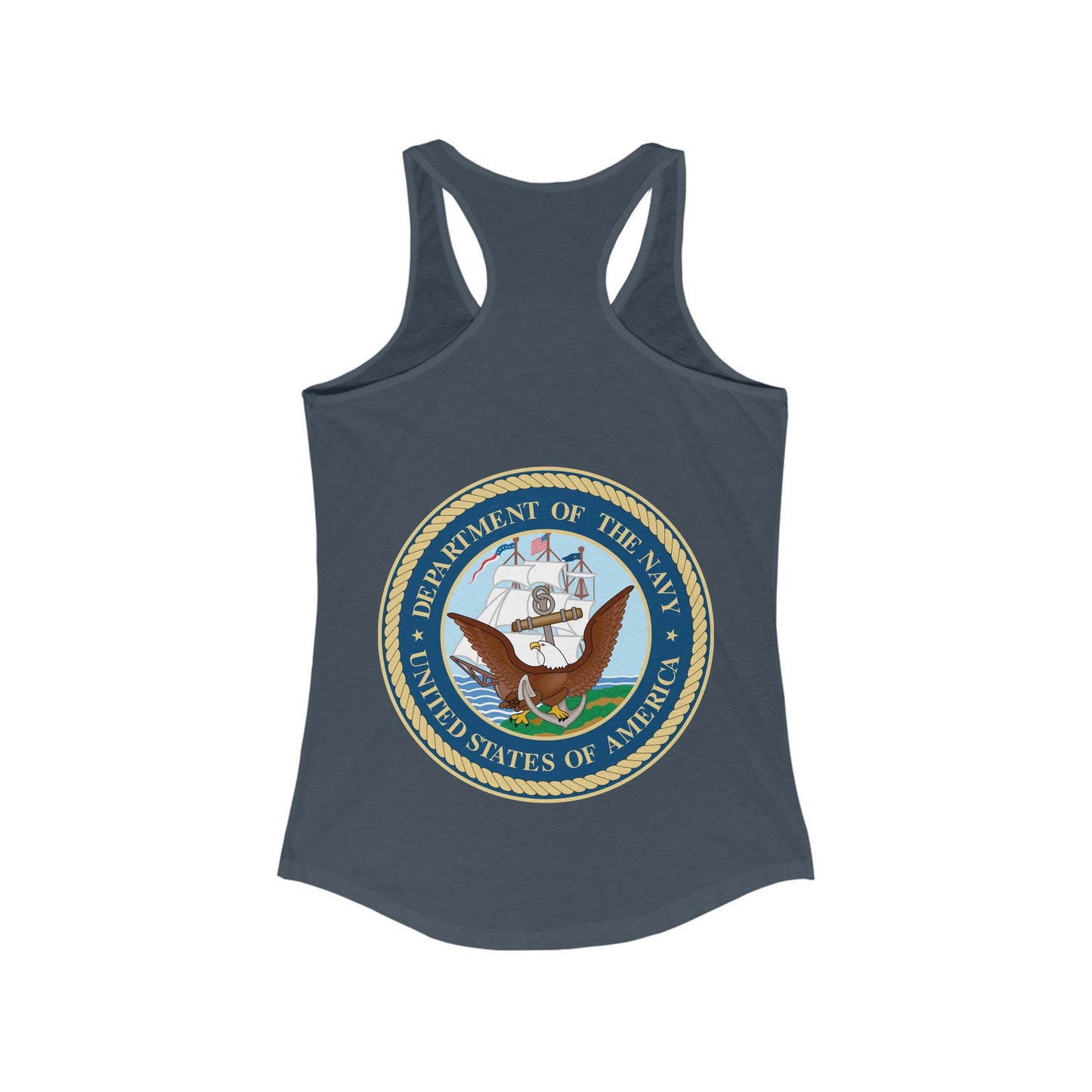 US Navy Women's Racerback Tank