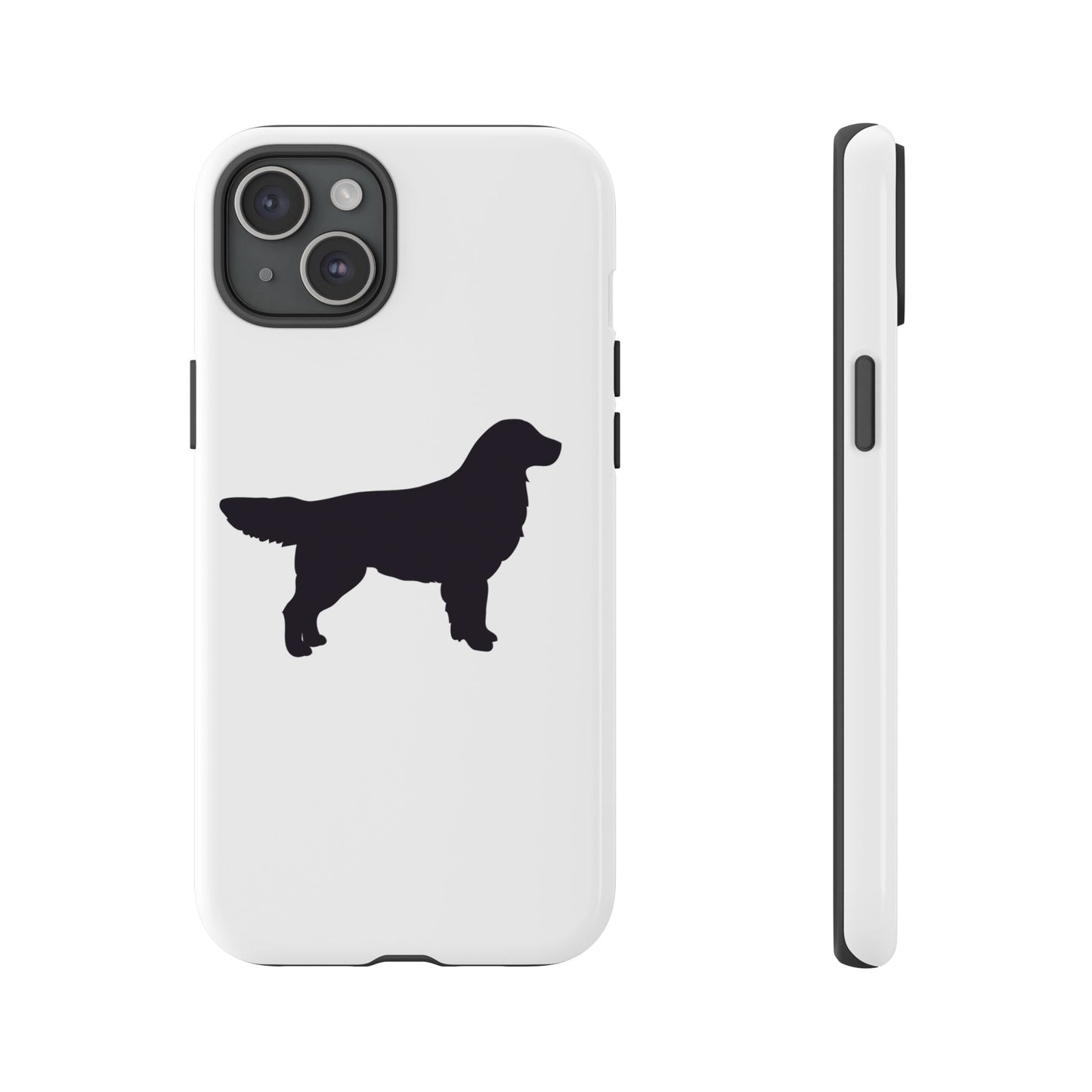 Golden Silhouette iPhone Case