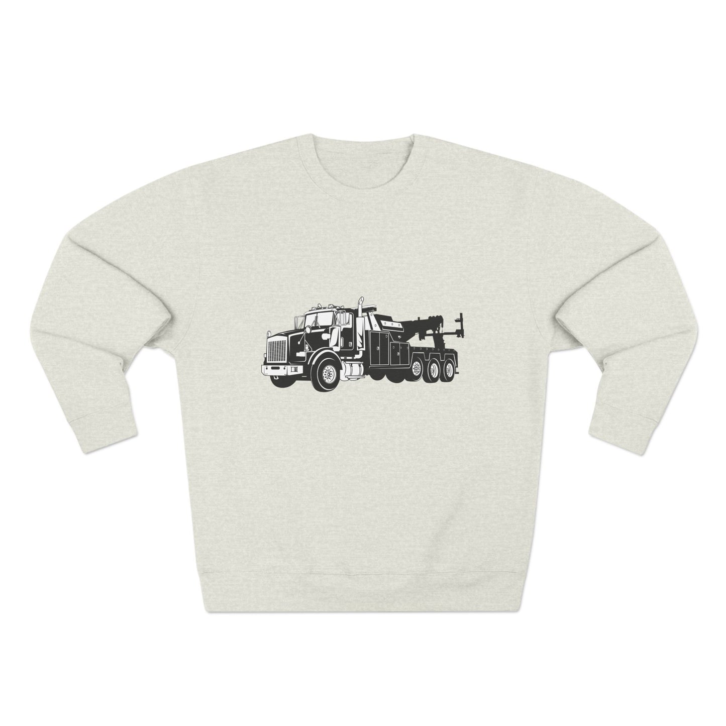 Heavy Tow Truck Unisex Crewneck Sweatshirt