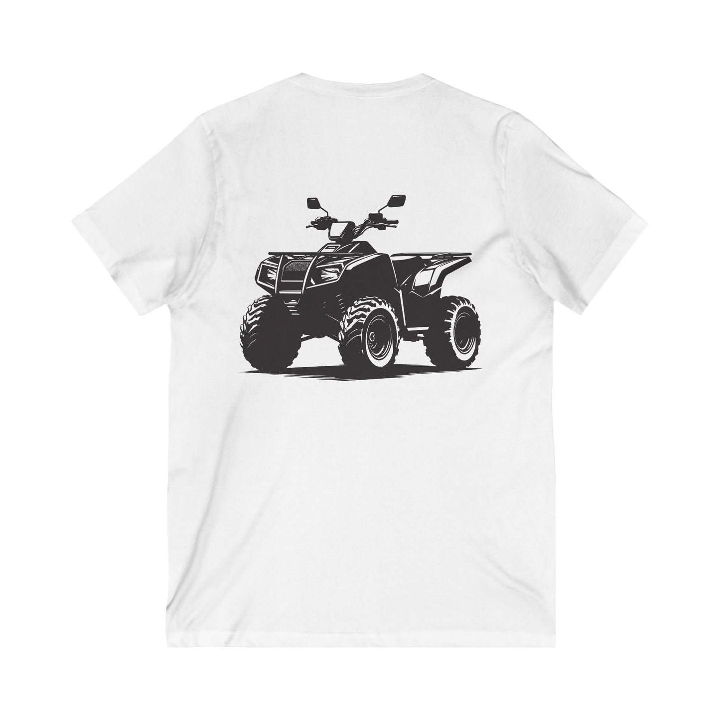 Off The Beaten Path Quad Unisex Short Sleeve V-Neck Tee