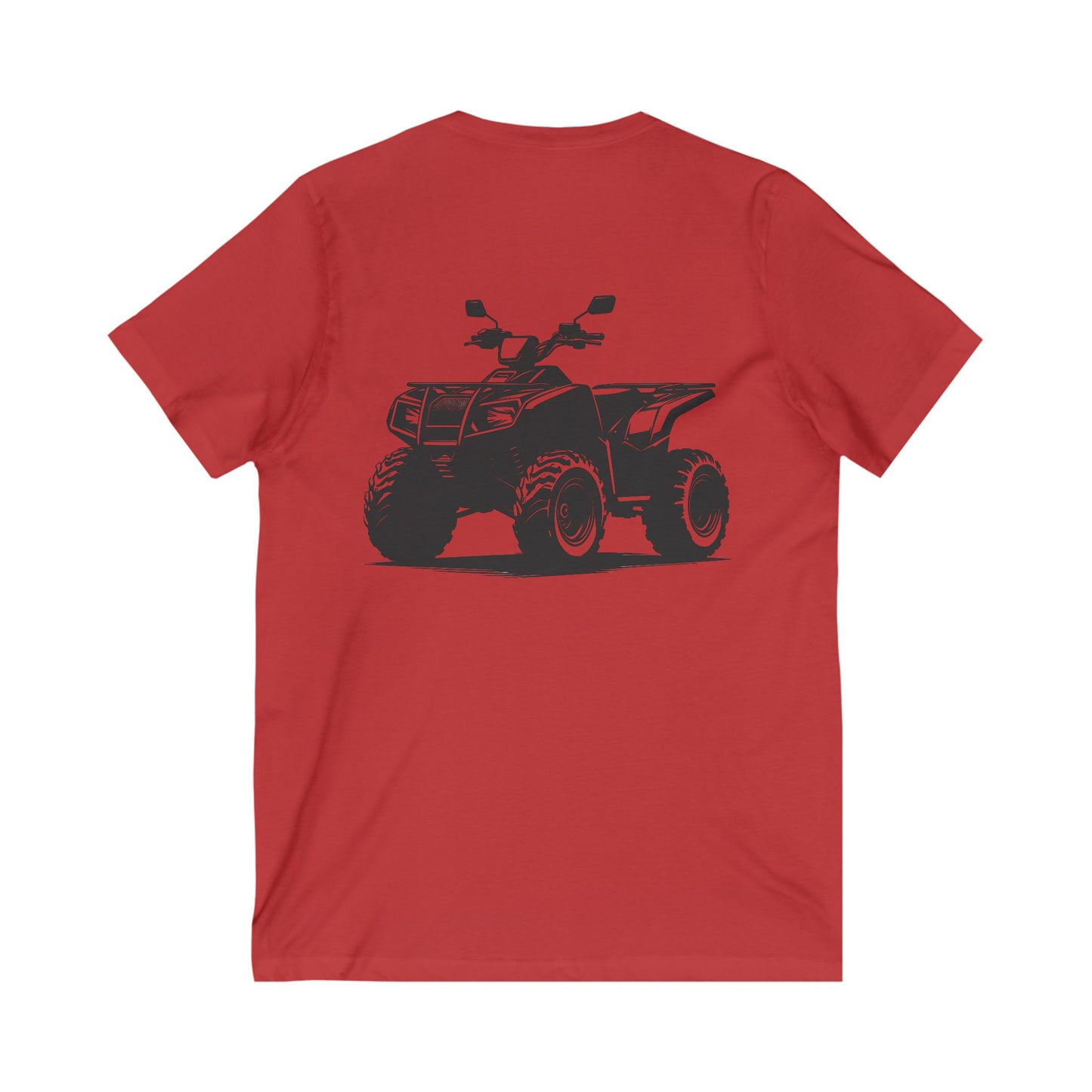 Off The Beaten Path Quad Unisex Short Sleeve V-Neck Tee