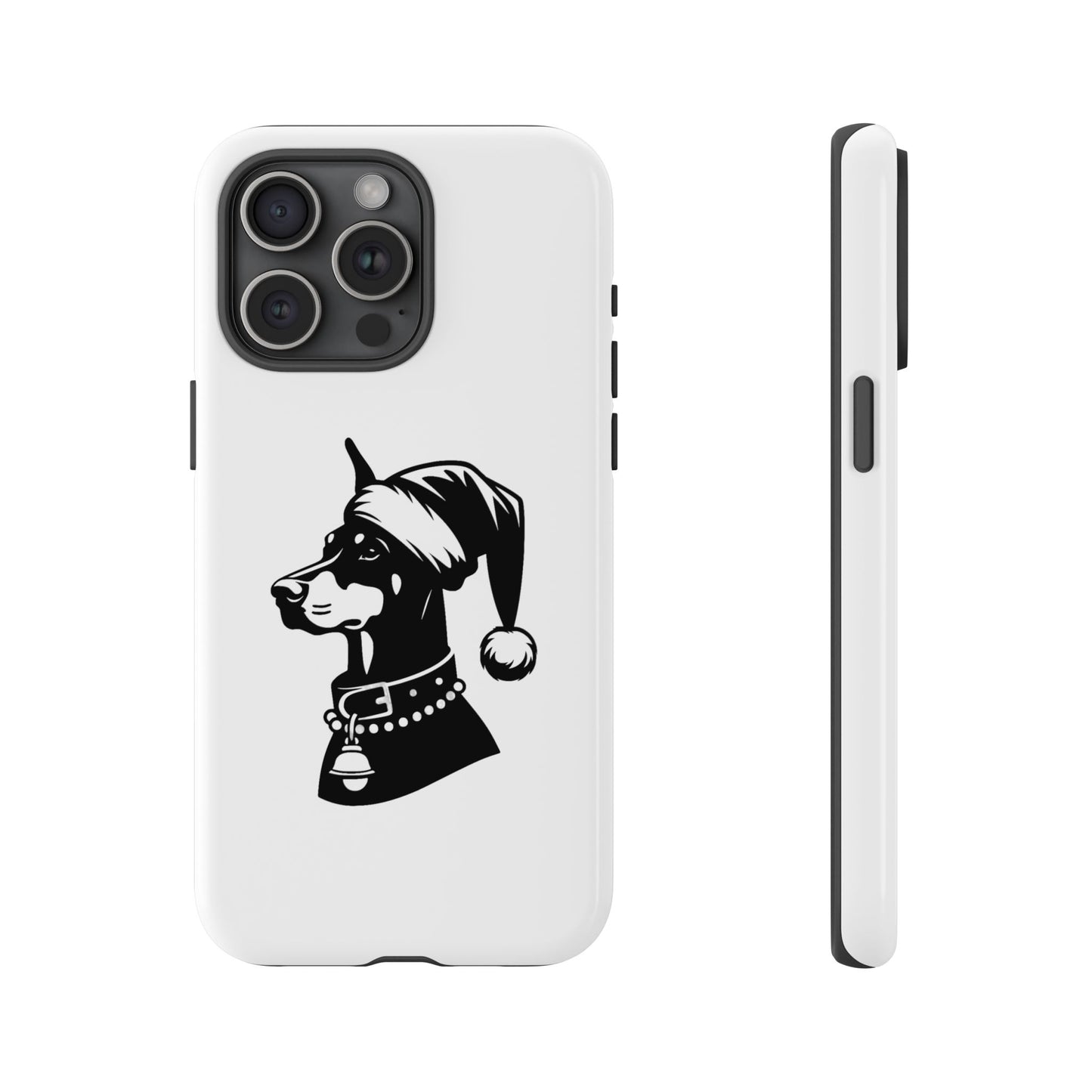 Santa Paws Doberman iPhone Case