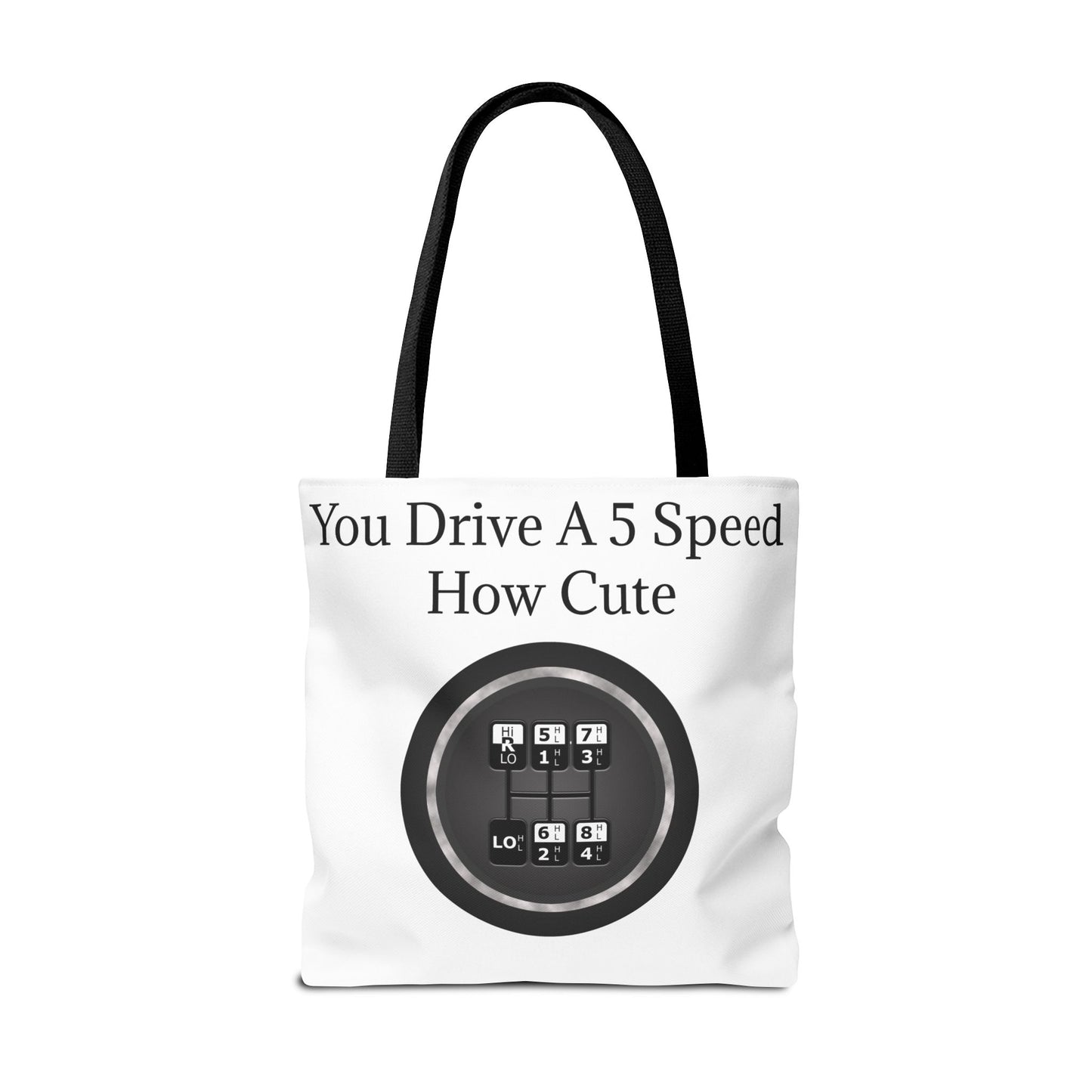 5 Speed How Cute Tote Bag
