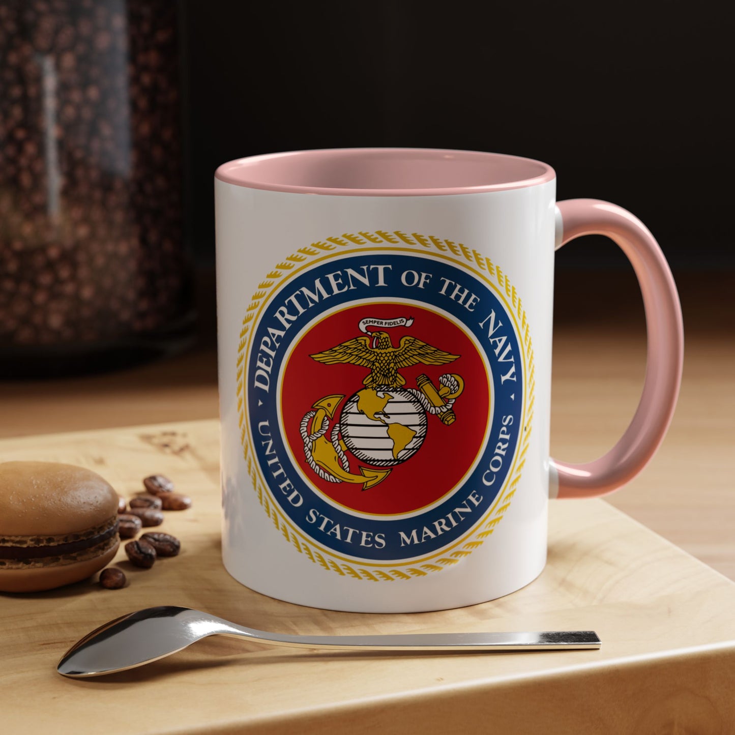 US Marine Corps 2-Tone Coffee Mug