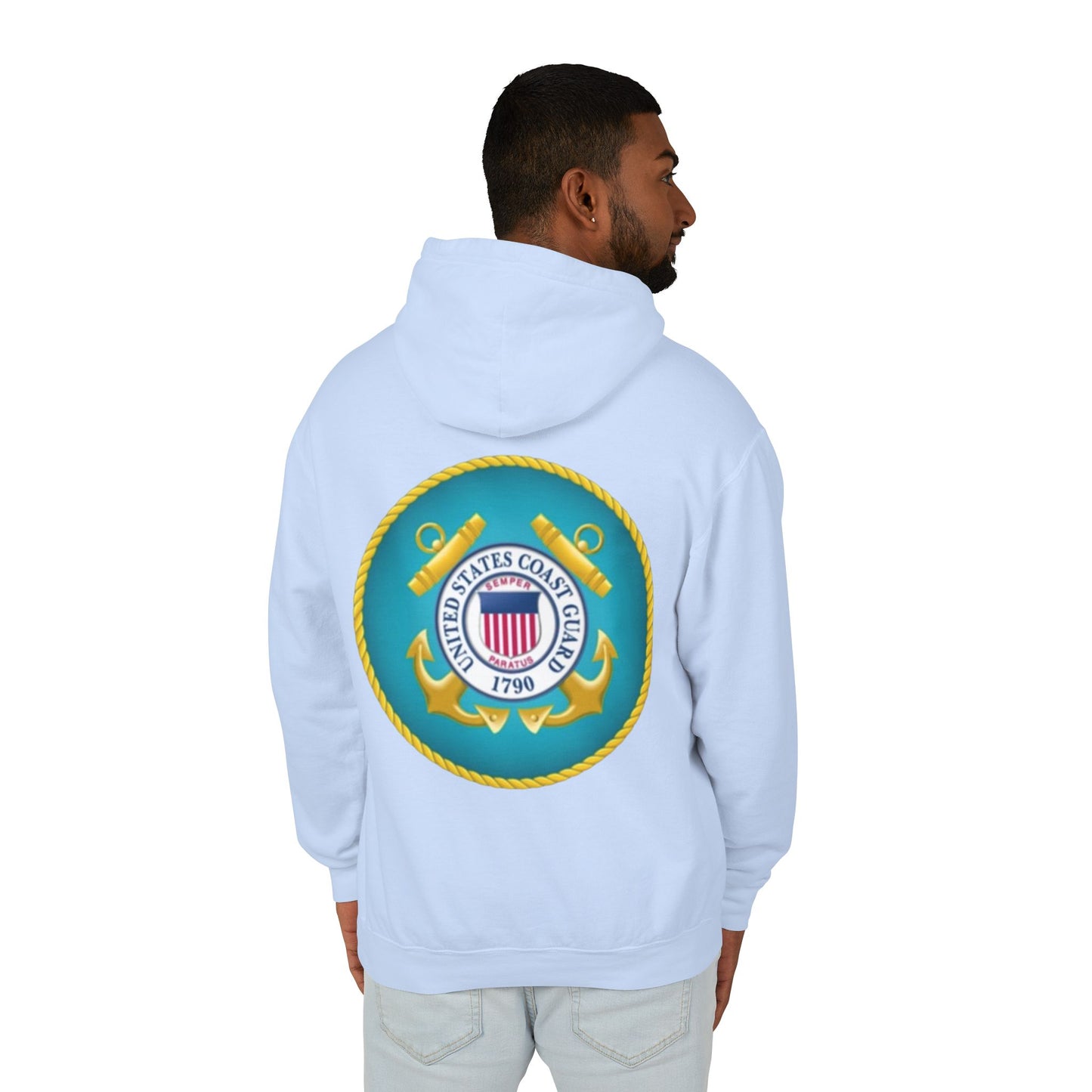 US Coast Guard Unisex Lightweight Hoodie