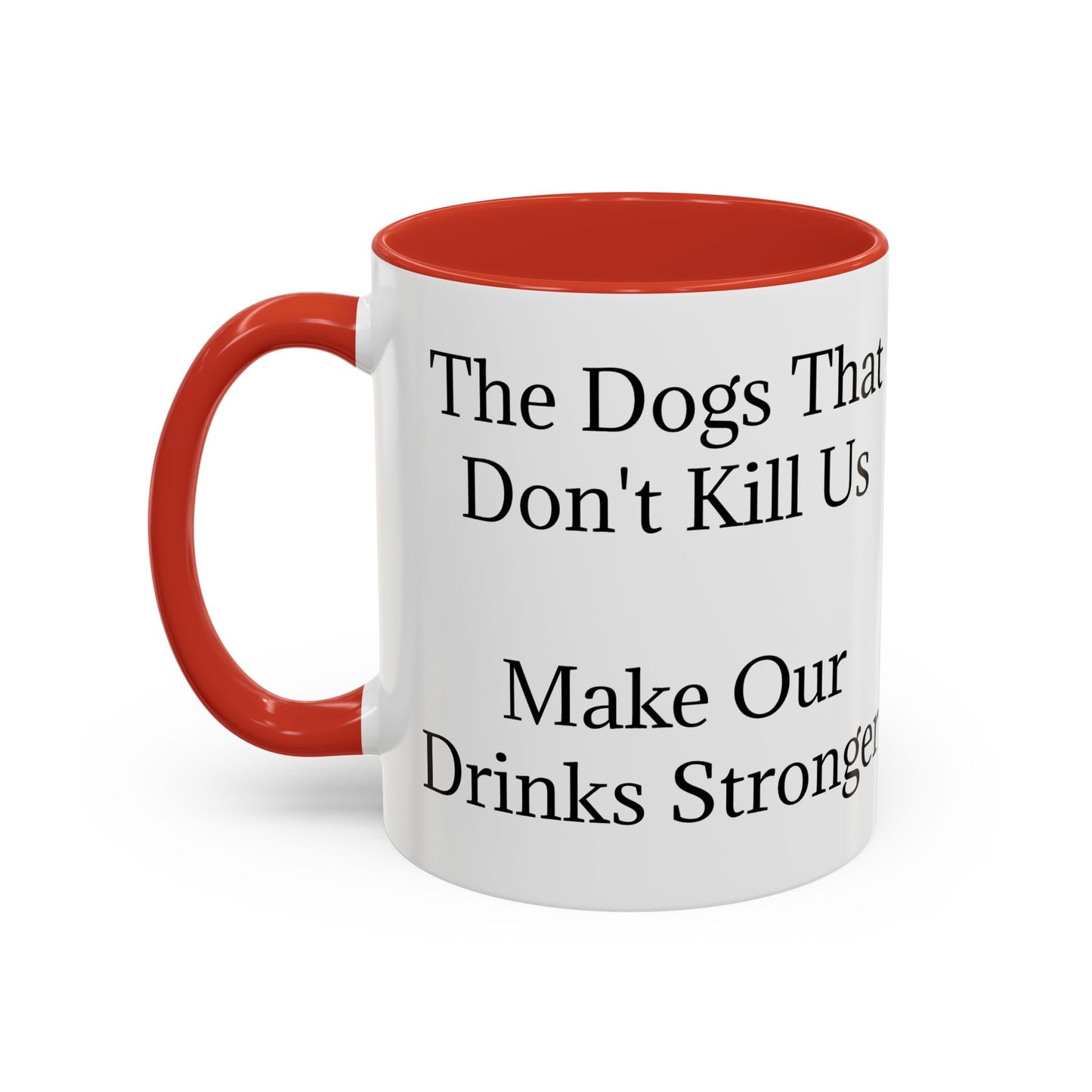 Drinks Stronger 2-Tone Coffee Mug