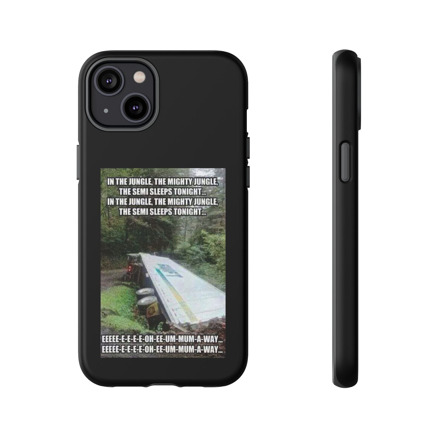Semi Sleeps iPhone Case