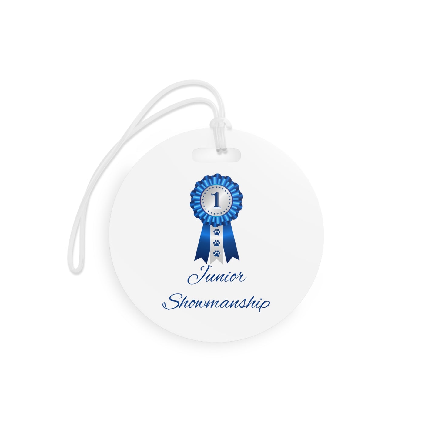 Junior Showmanship Luggage Tag