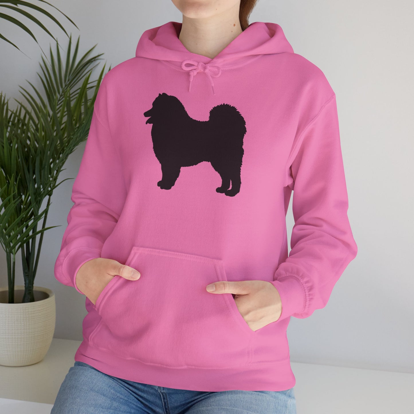 Samoyed Silhouette Unisex Hoodie