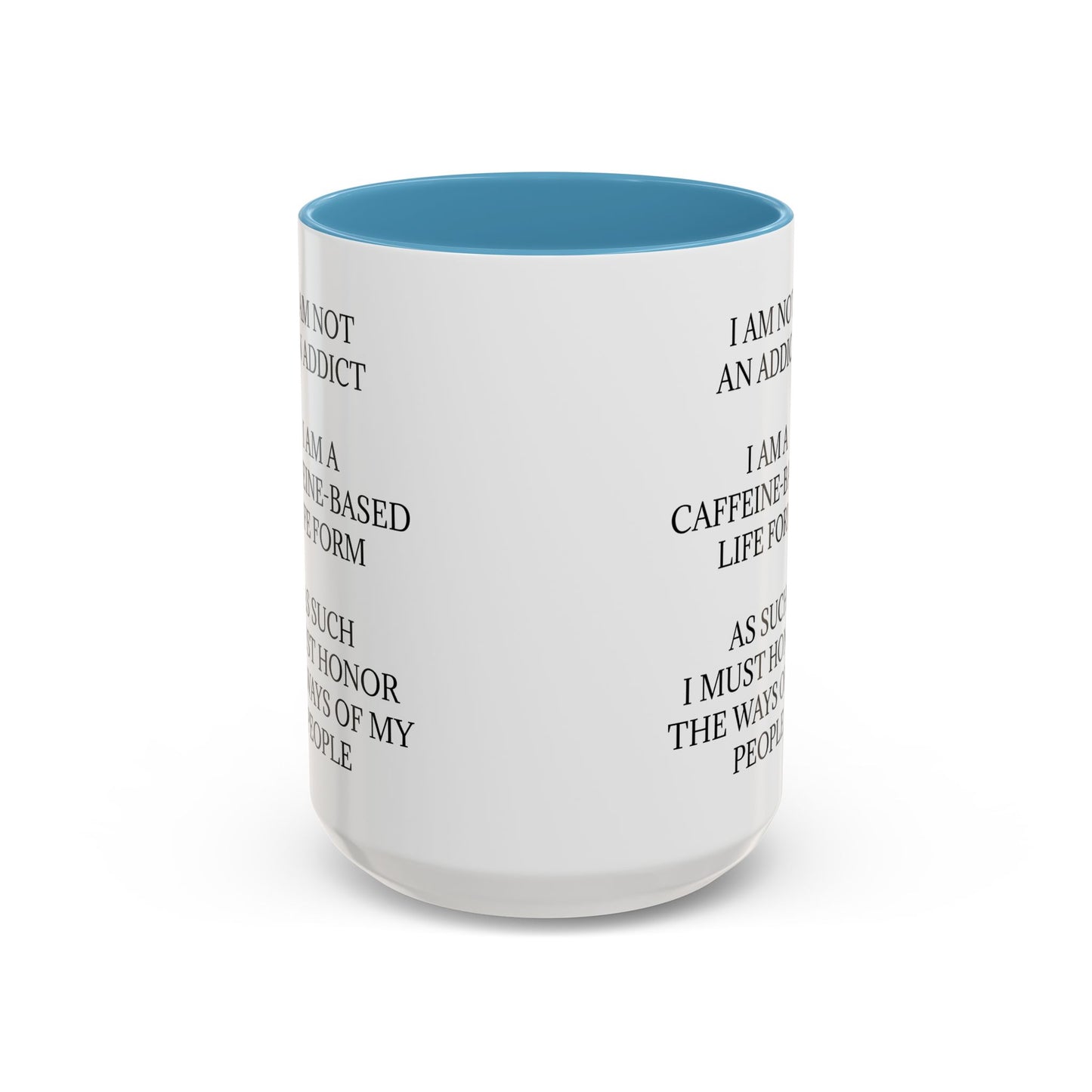 Not An Addict 2-Tone Coffee Mug