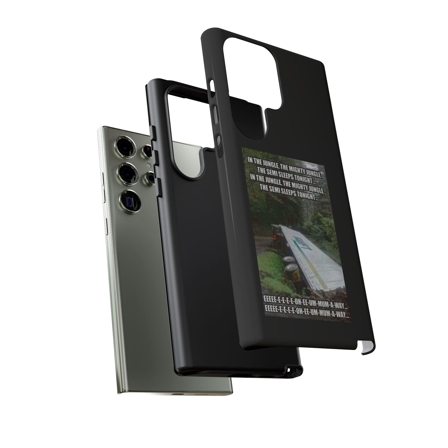 Semi Sleeps Samsung Case