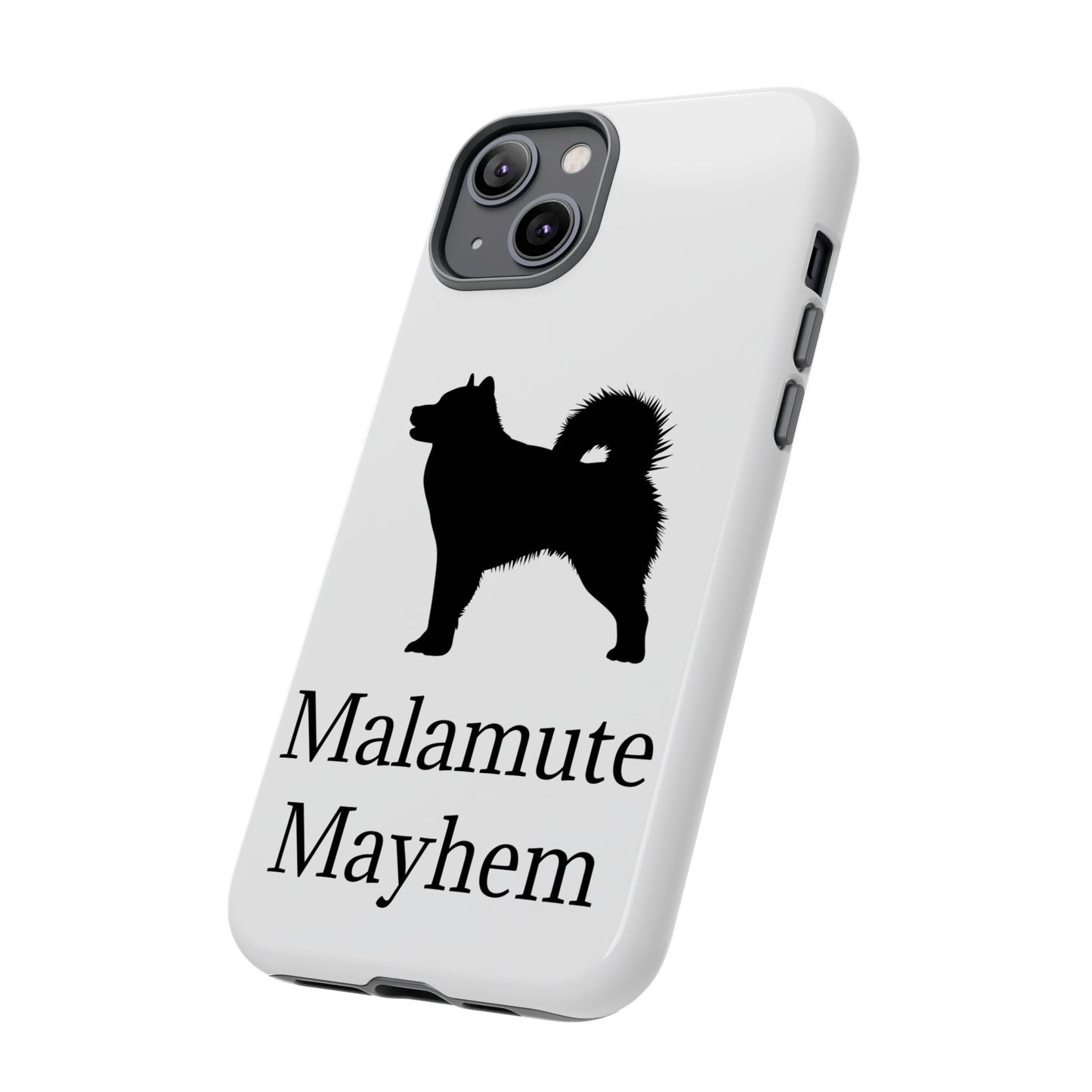Malamute Mayhem iPhone Case