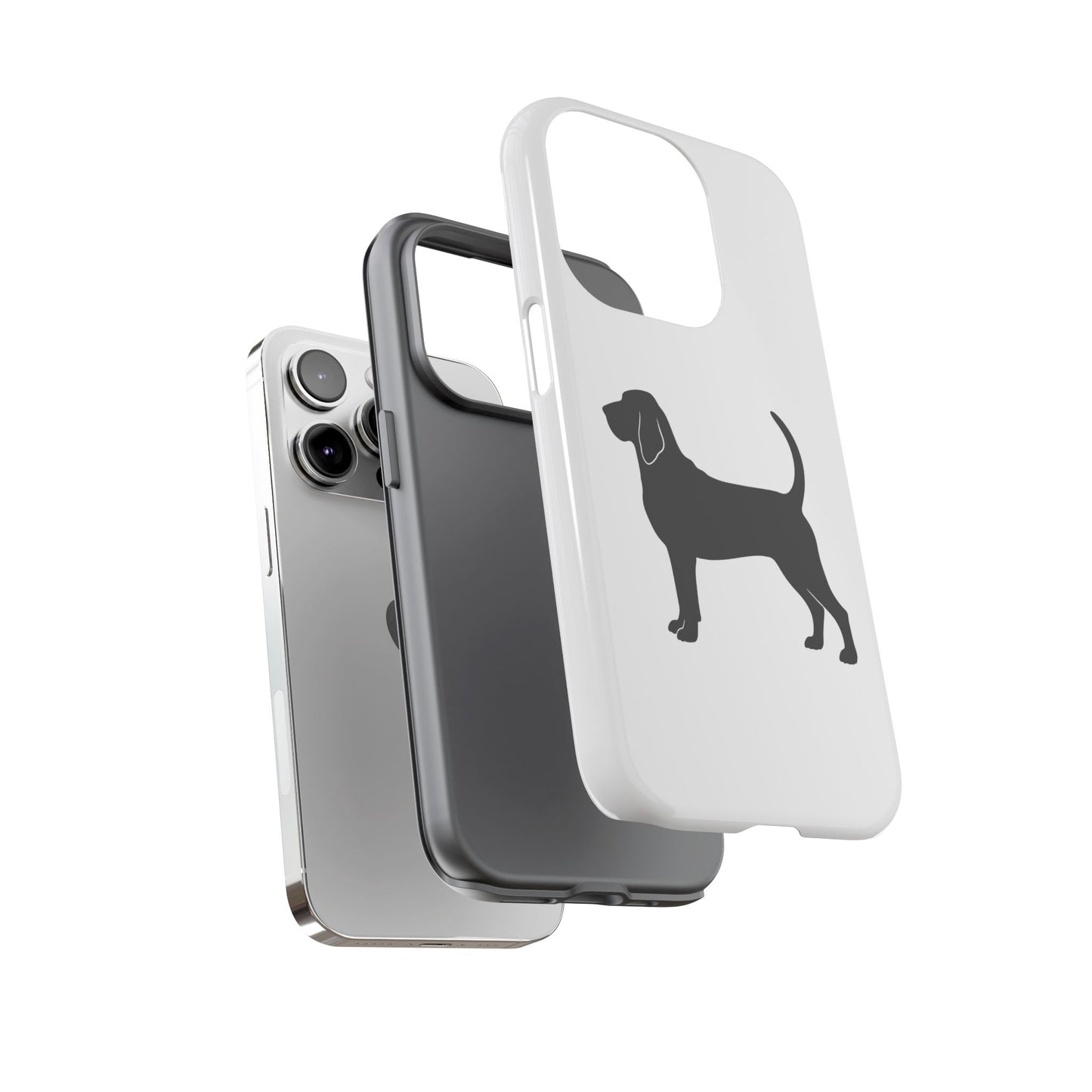 Bloodhound Silhouette iPhone Case
