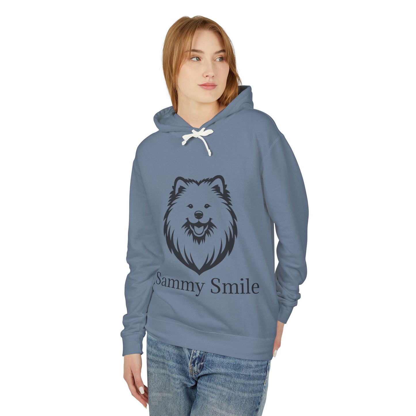 Sammy Smile Unisex Lightweight Hoodie