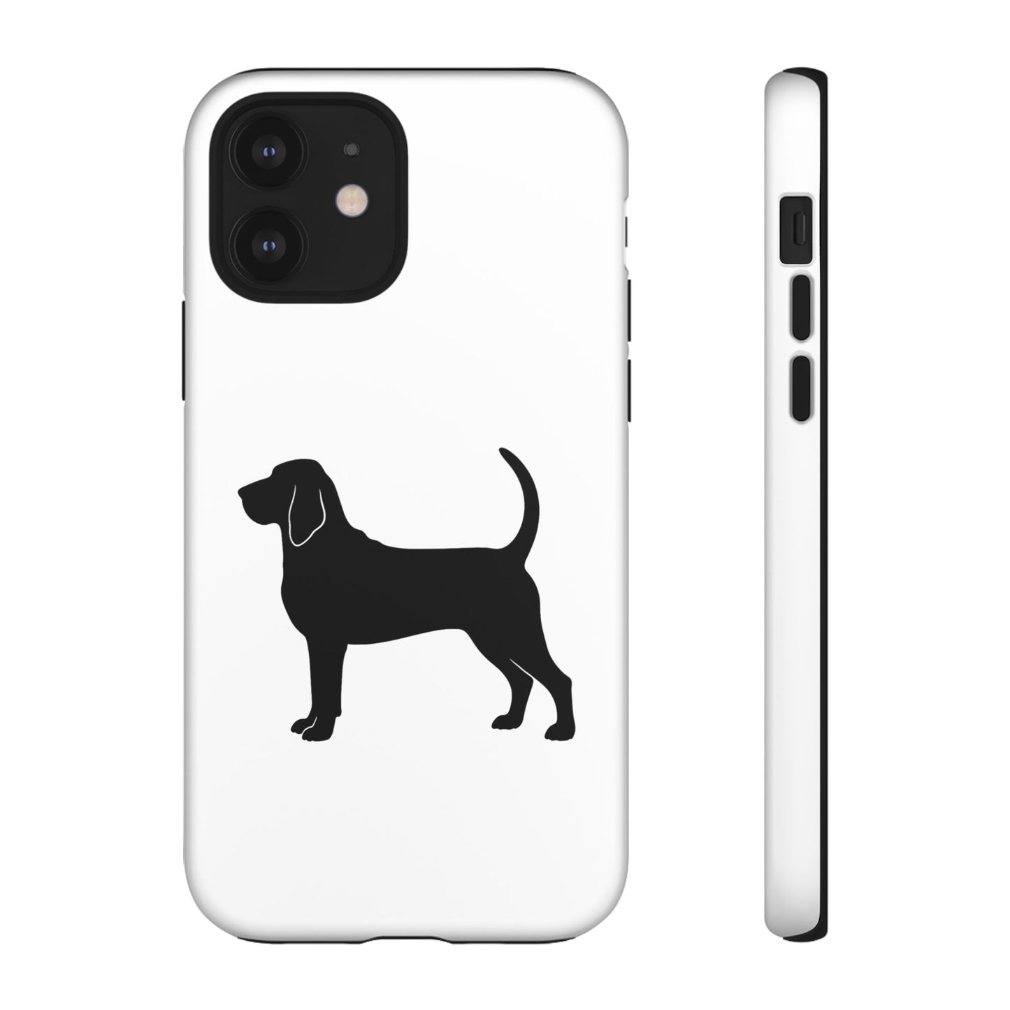 Bloodhound Silhouette iPhone Case