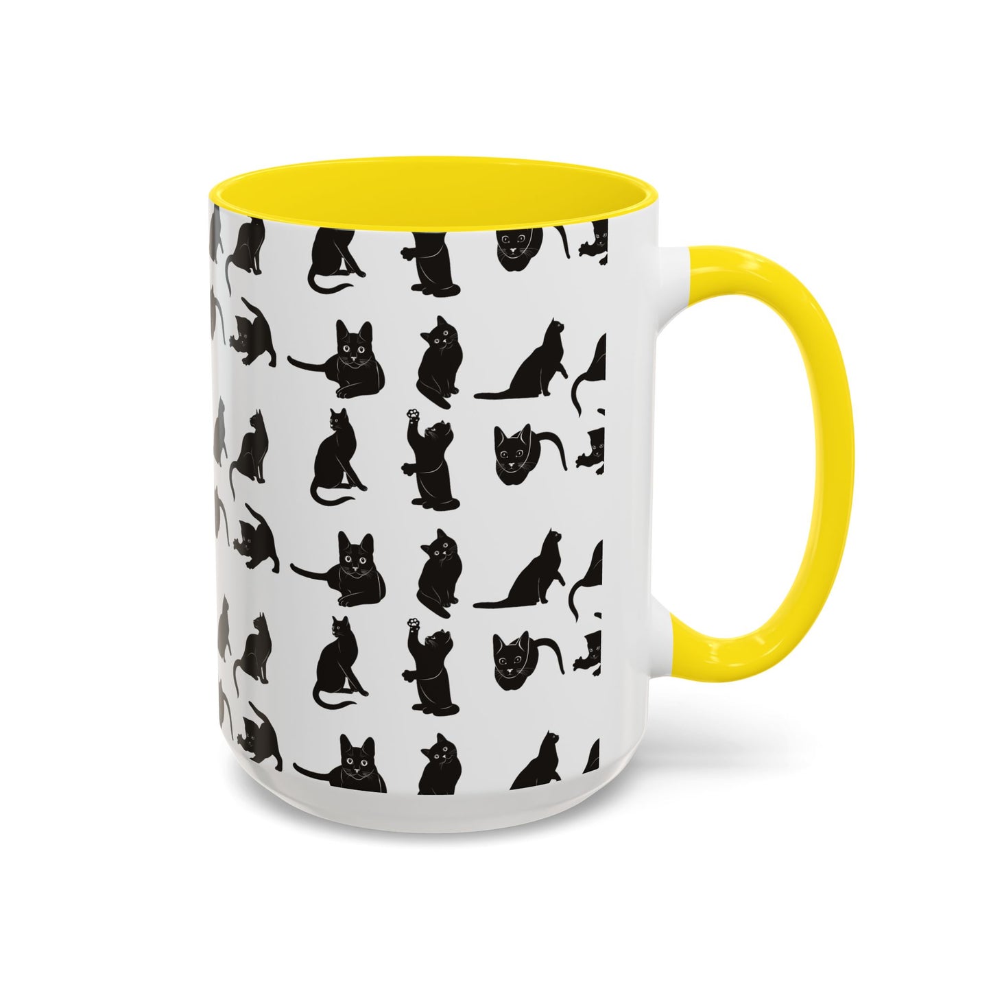 Cats 2-Tone Coffee Mug