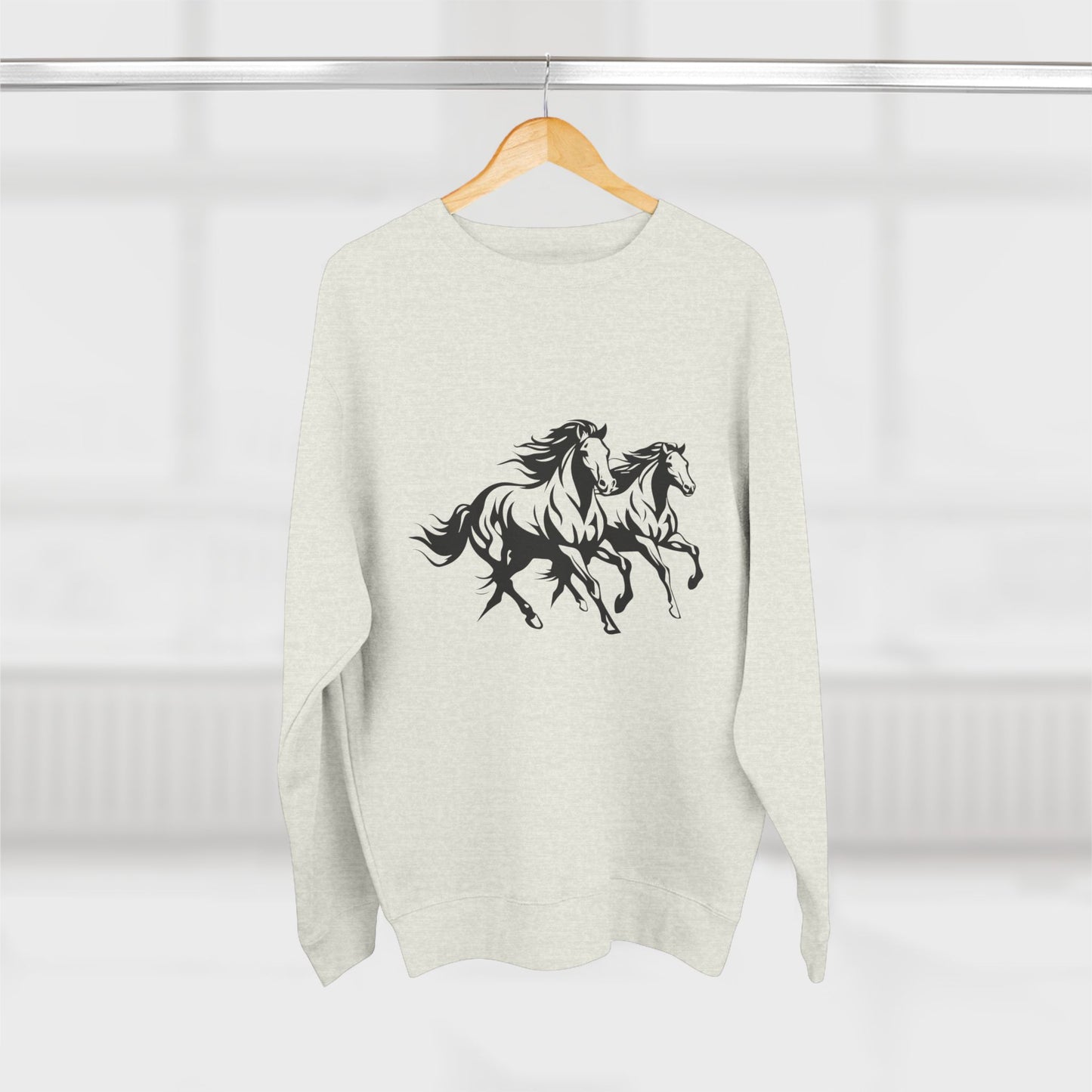 Horsin' Around Unisex Crewneck Sweatshirt