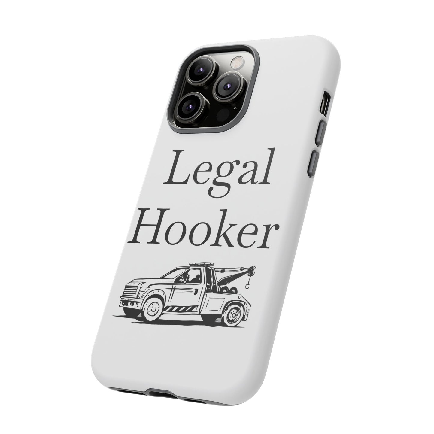 Legal H**ker Wheel Lift Tow Truck iPhone Case
