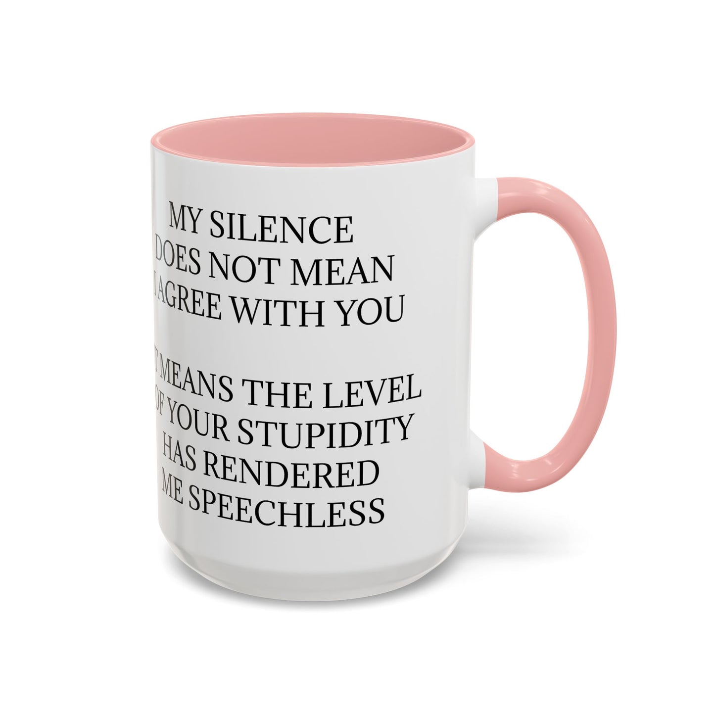 Speechless 2-Tone Coffee Mug