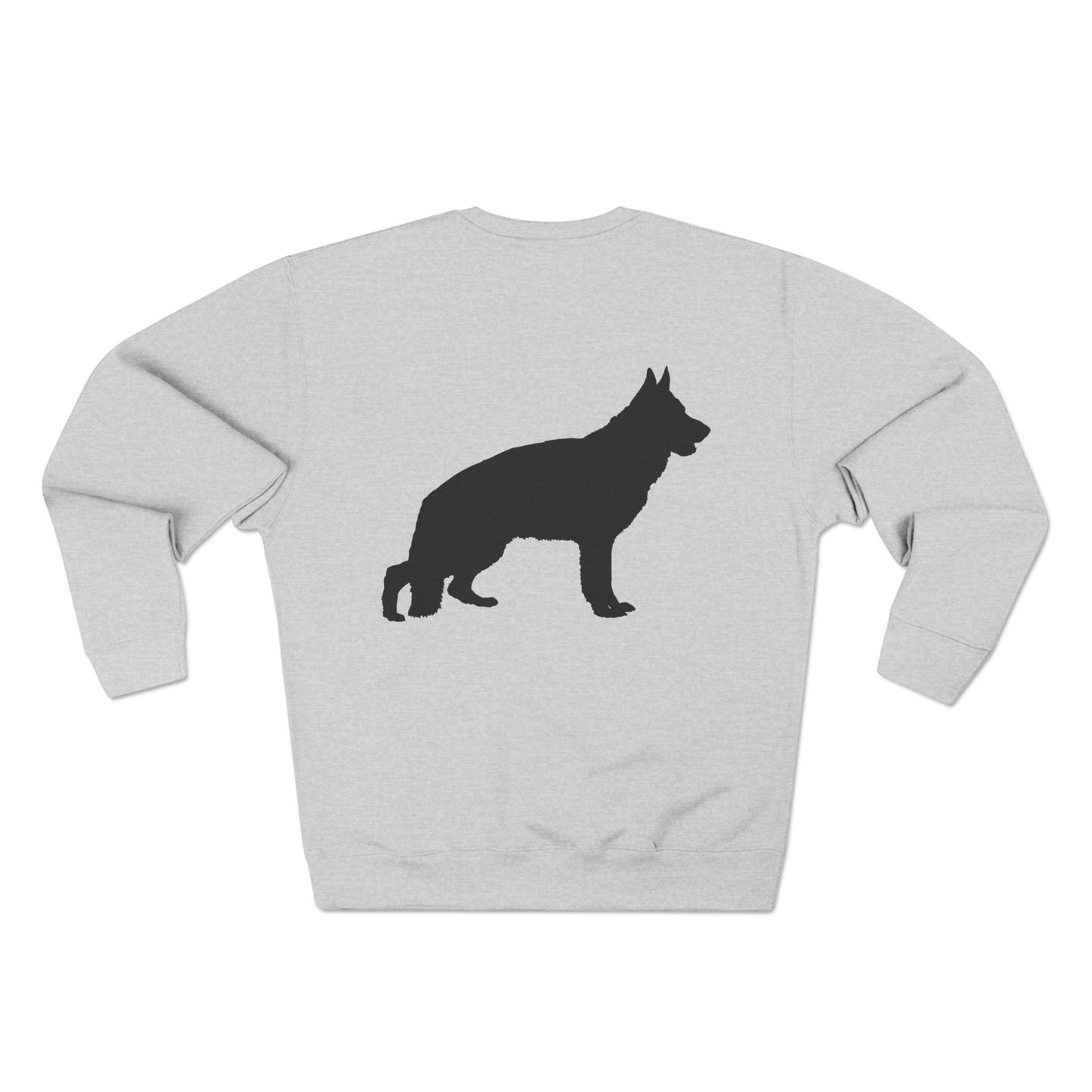 German Shepherd Silhouette Unisex Crewneck Sweatshirt