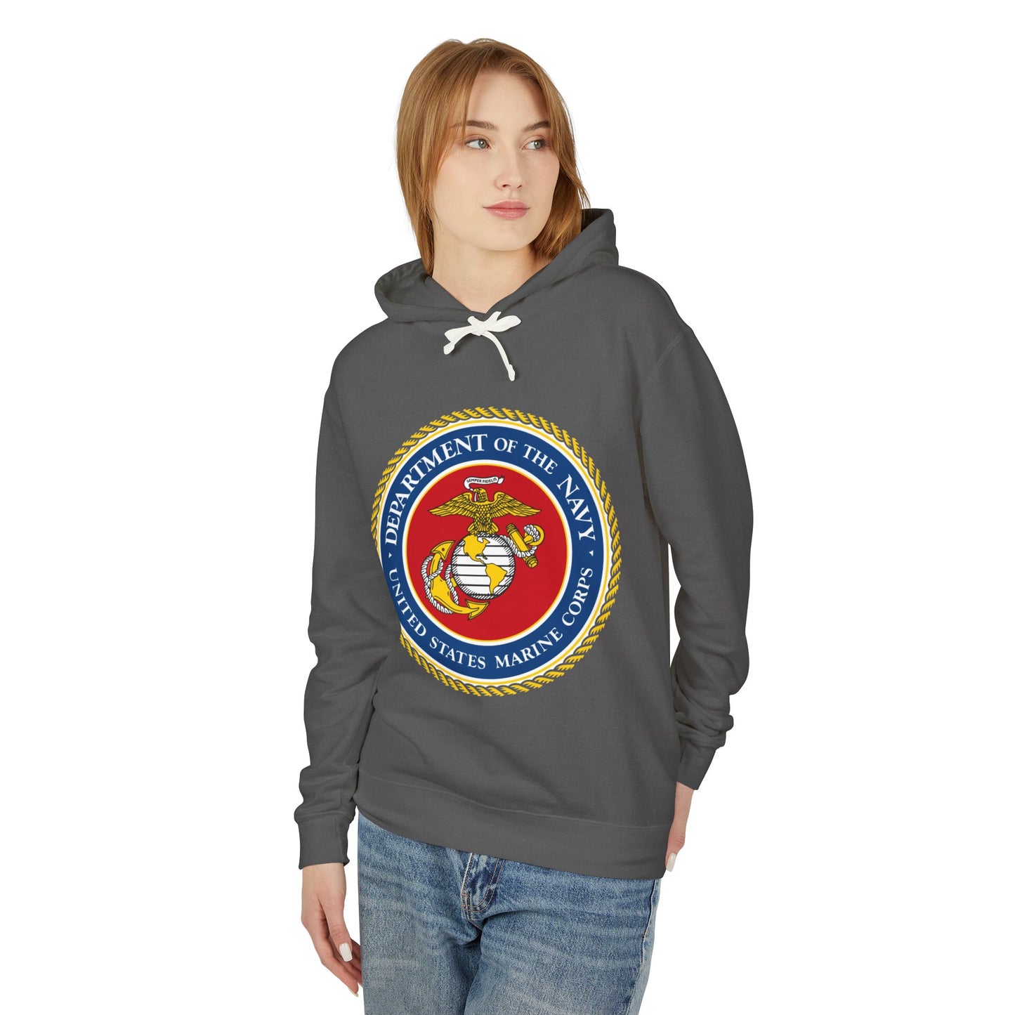 US Marine Corps Unisex Lightweight Hoodie