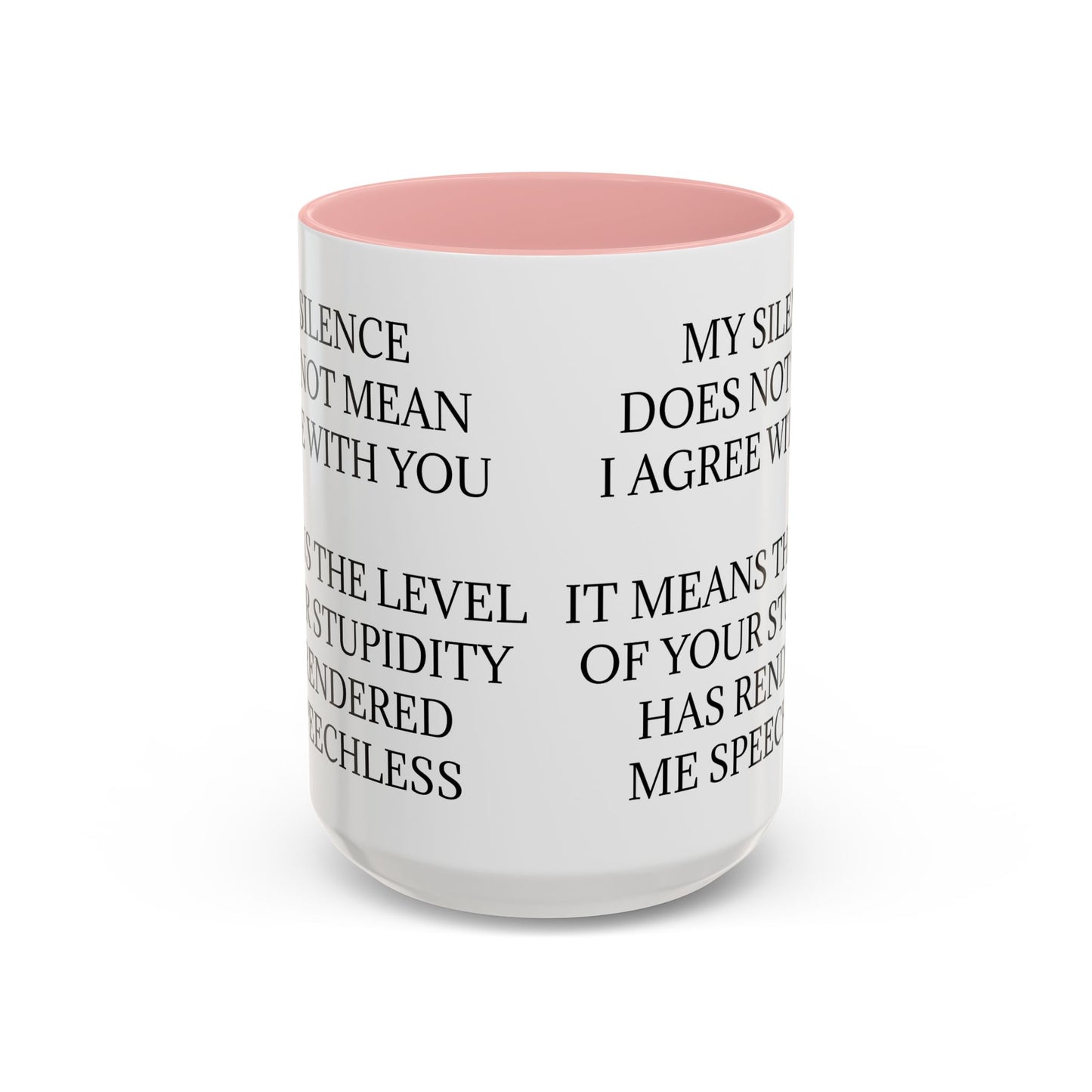 Speechless 2-Tone Coffee Mug