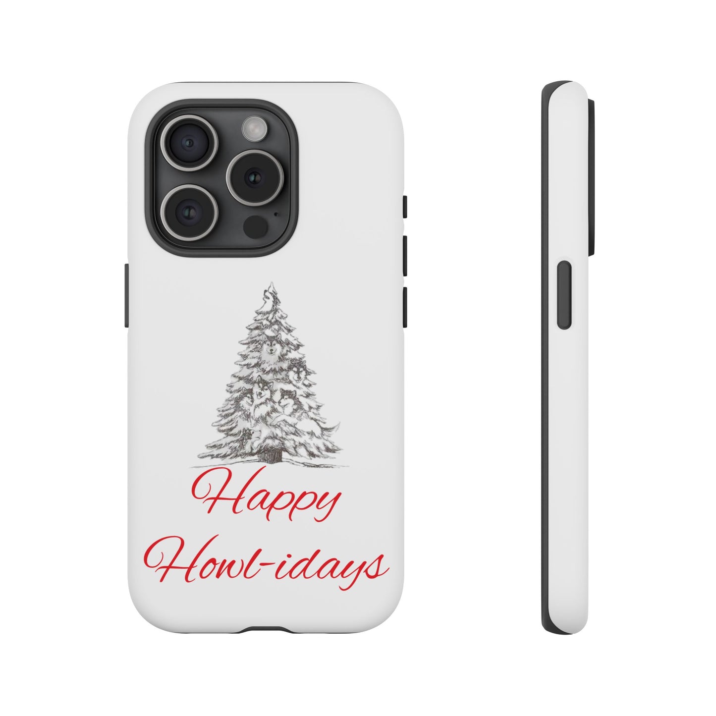 Happy Howl-idays iPhone Case