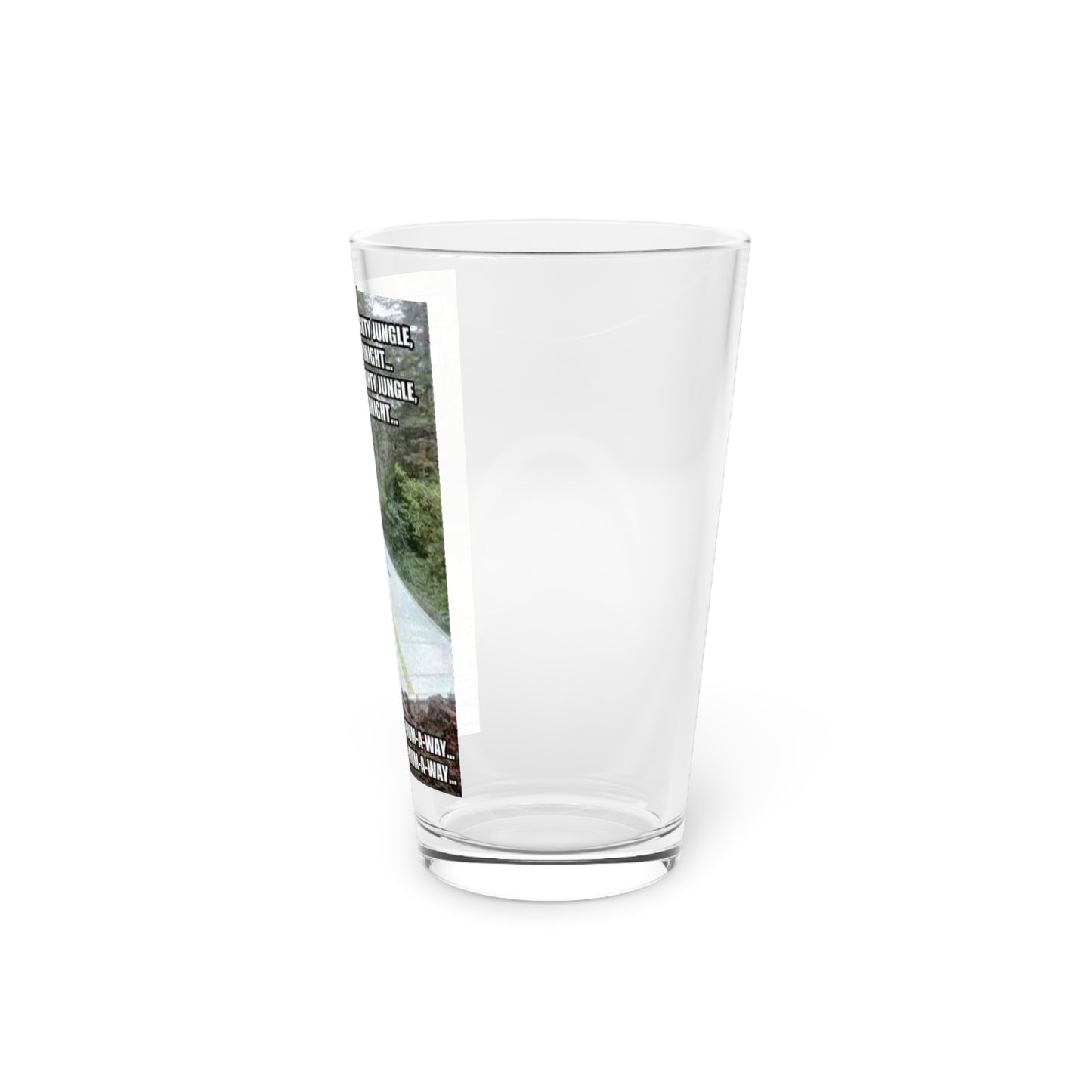 Semi Sleeps Drinking Glass