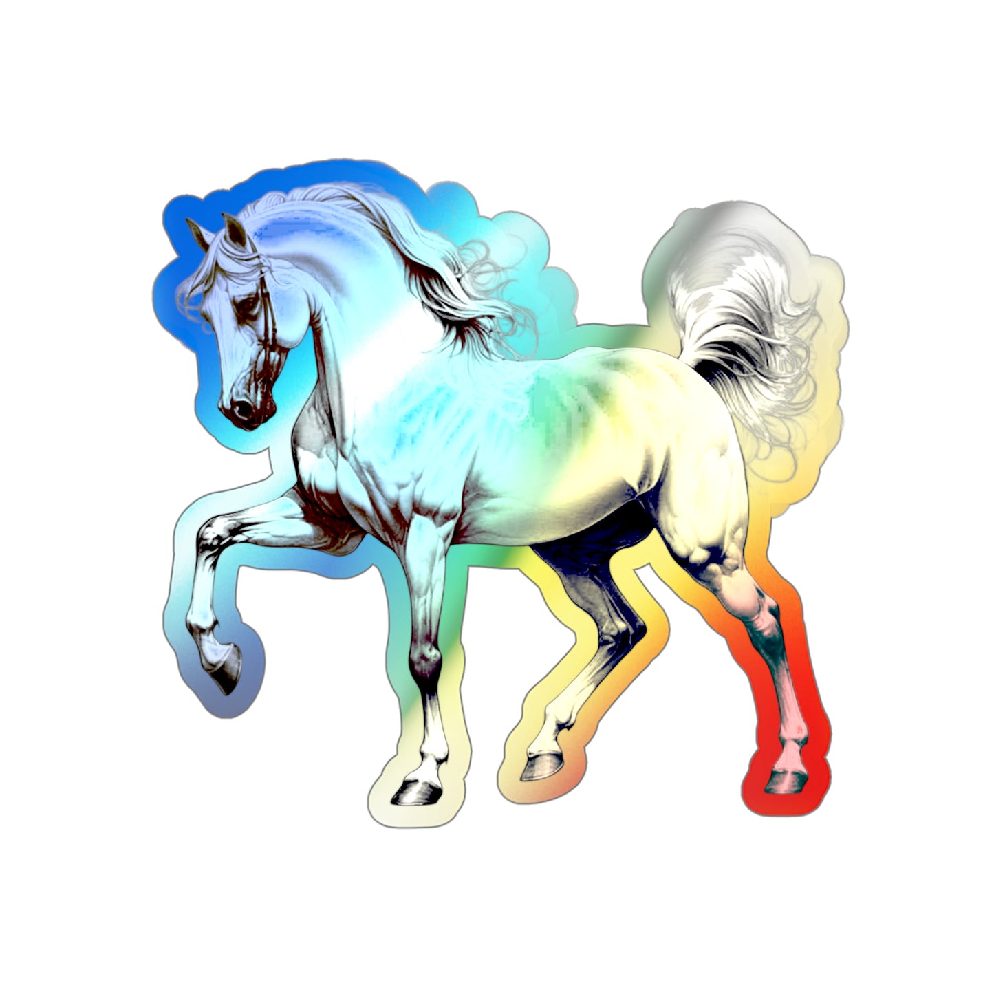Fancy Pants Holographic Sticker