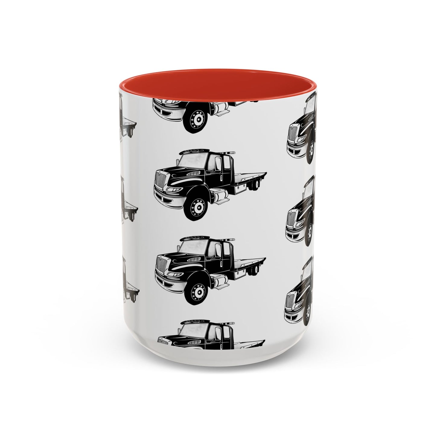 Flatbed Tow Truck 2-Tone Coffee Mug