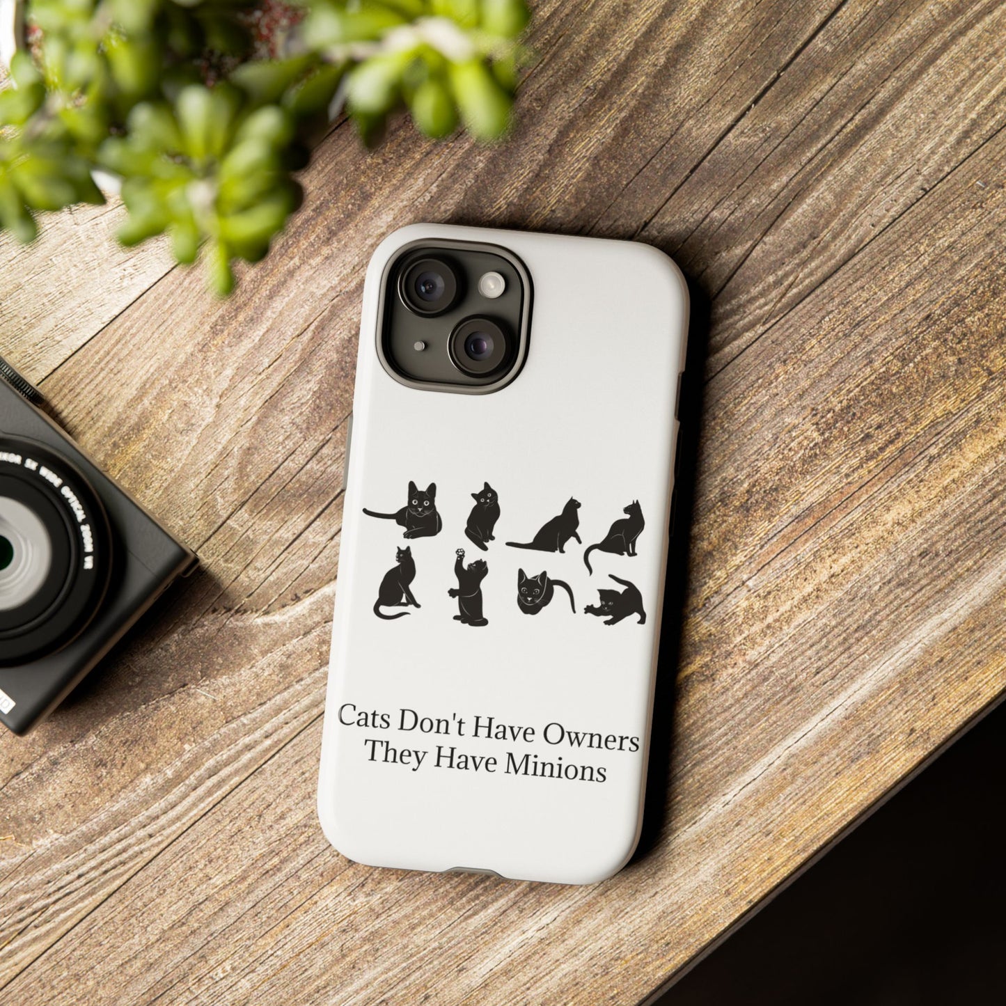 Cat Minions iPhone Case