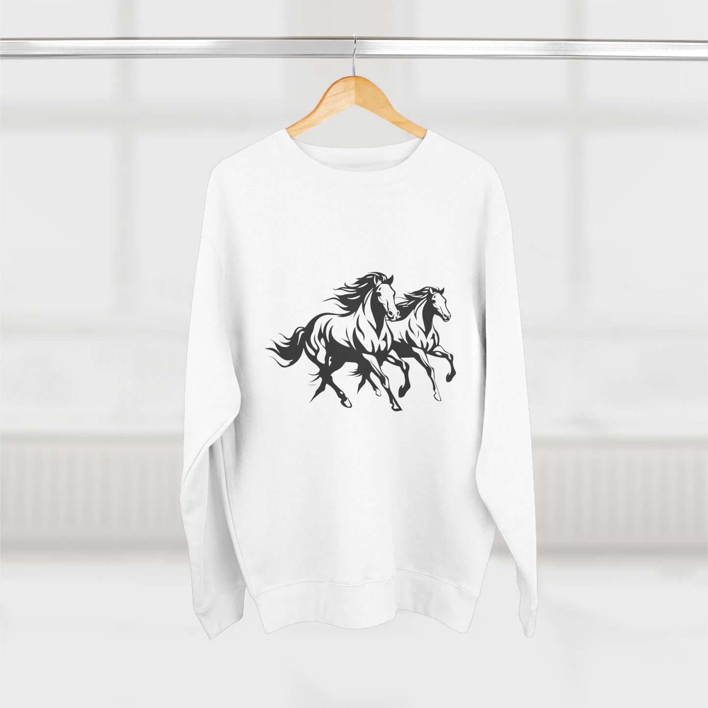Horsin' Around Unisex Crewneck Sweatshirt