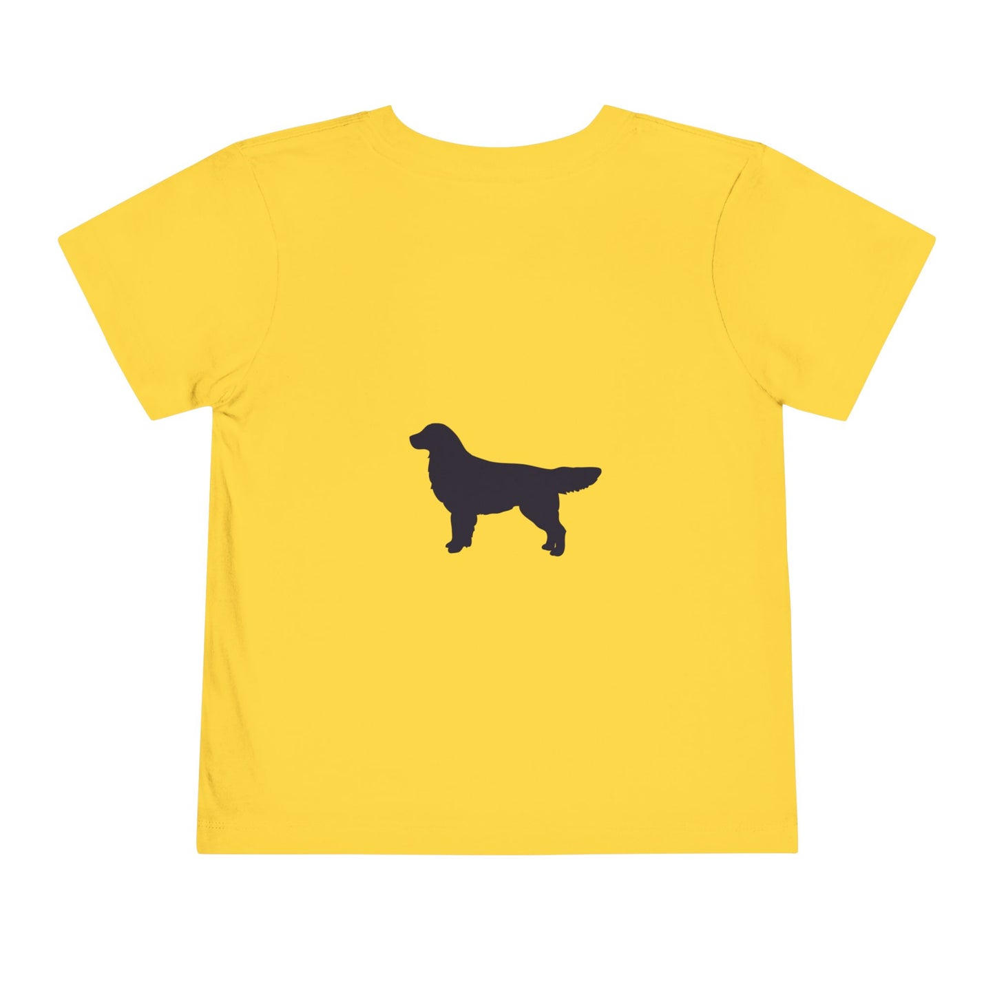 Golden Silhouette Toddler Unisex Short Sleeve Crewneck Tee