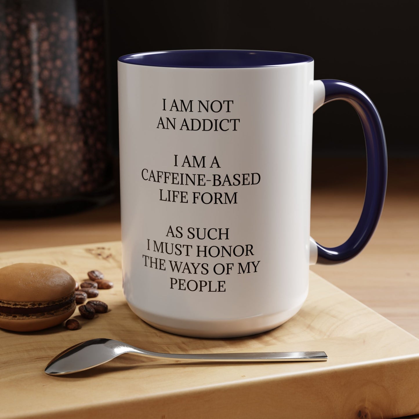 Not An Addict 2-Tone Coffee Mug