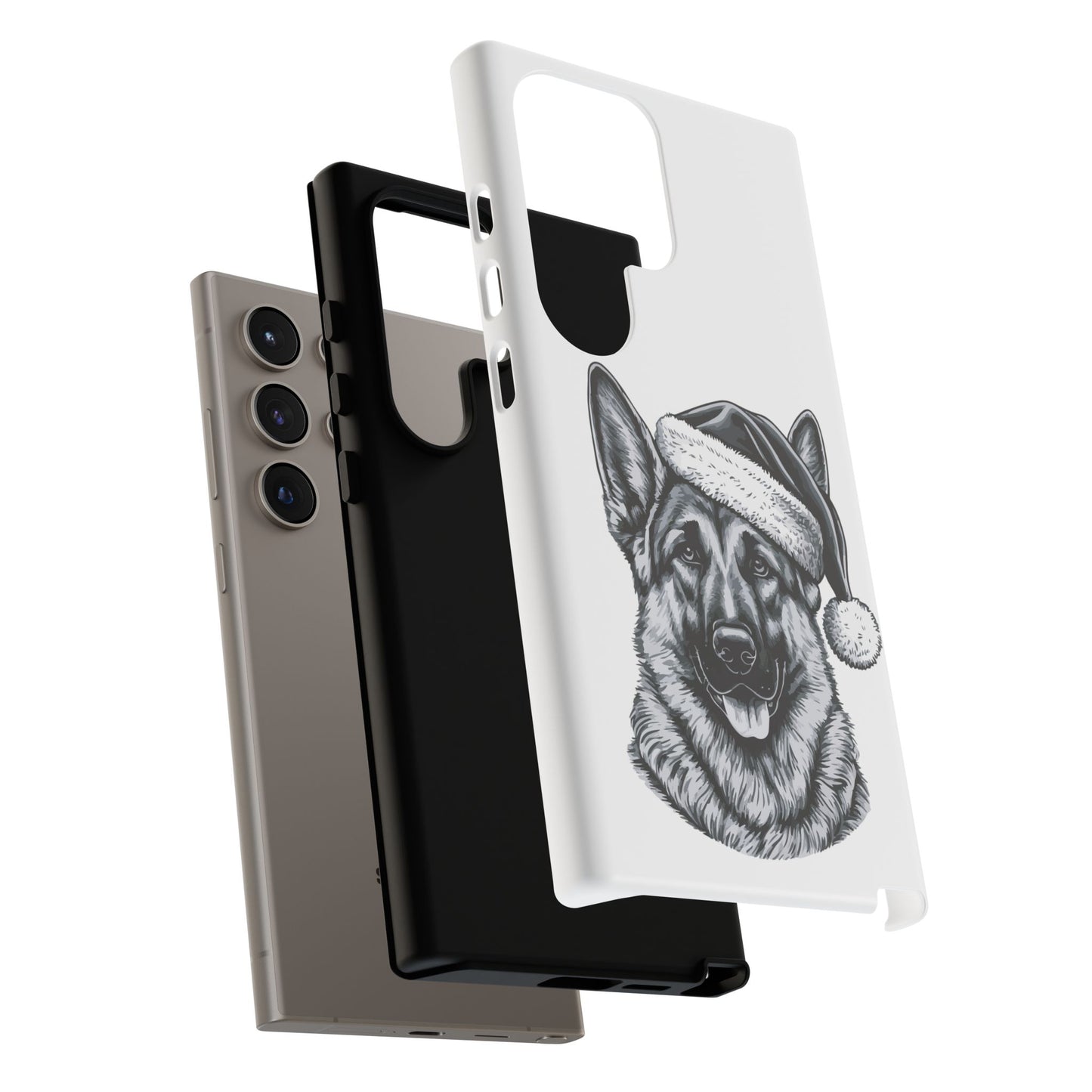 Santa Paws German Shepherd Samsung Case