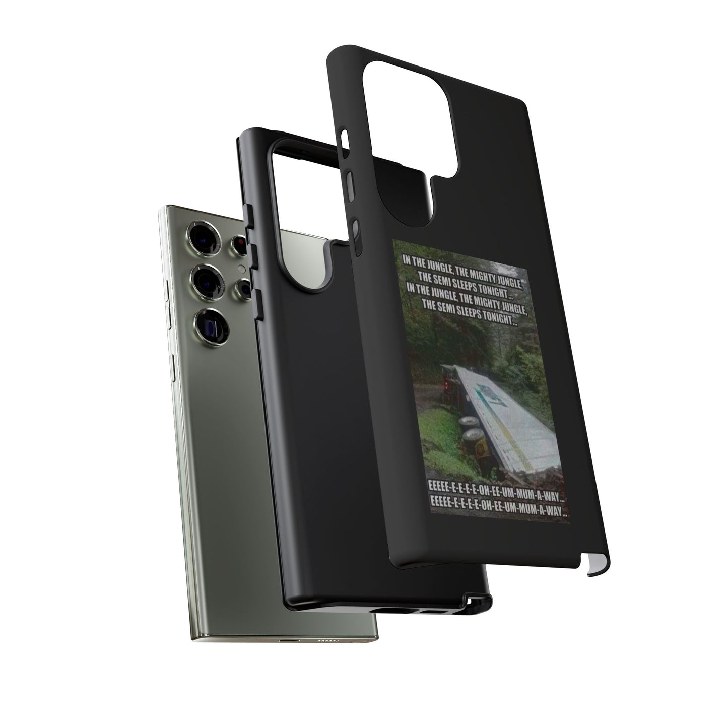Semi Sleeps Samsung Case