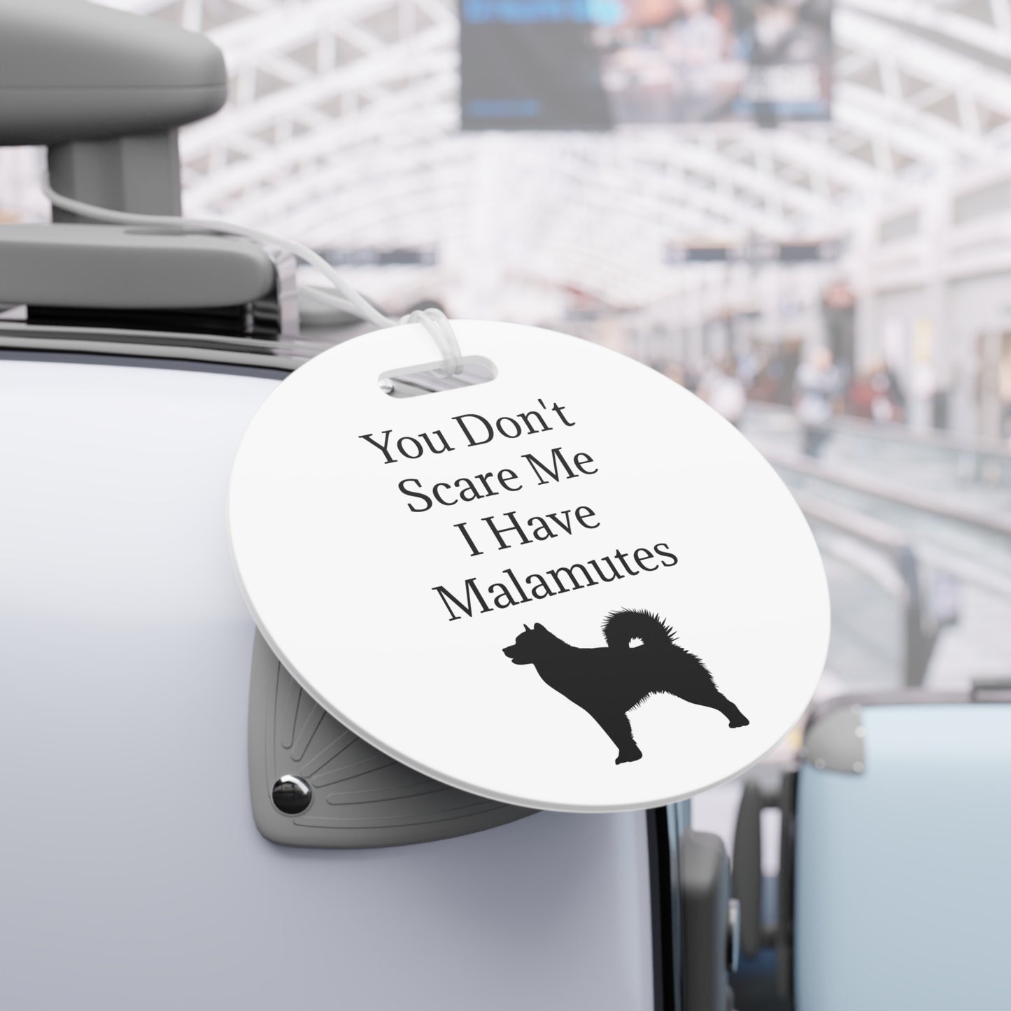 You Don't Scare Me Luggage Tag