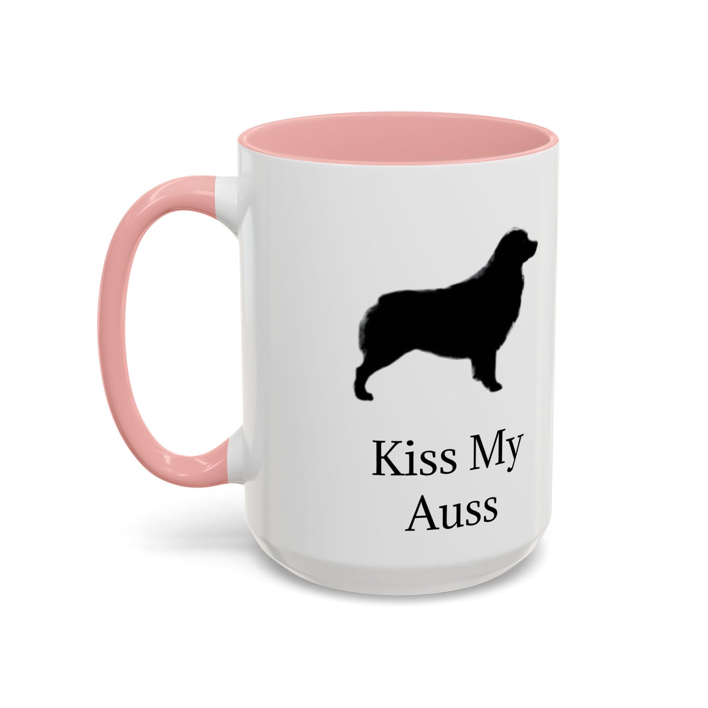 Kiss My Auss 2-Tone Coffee Mug