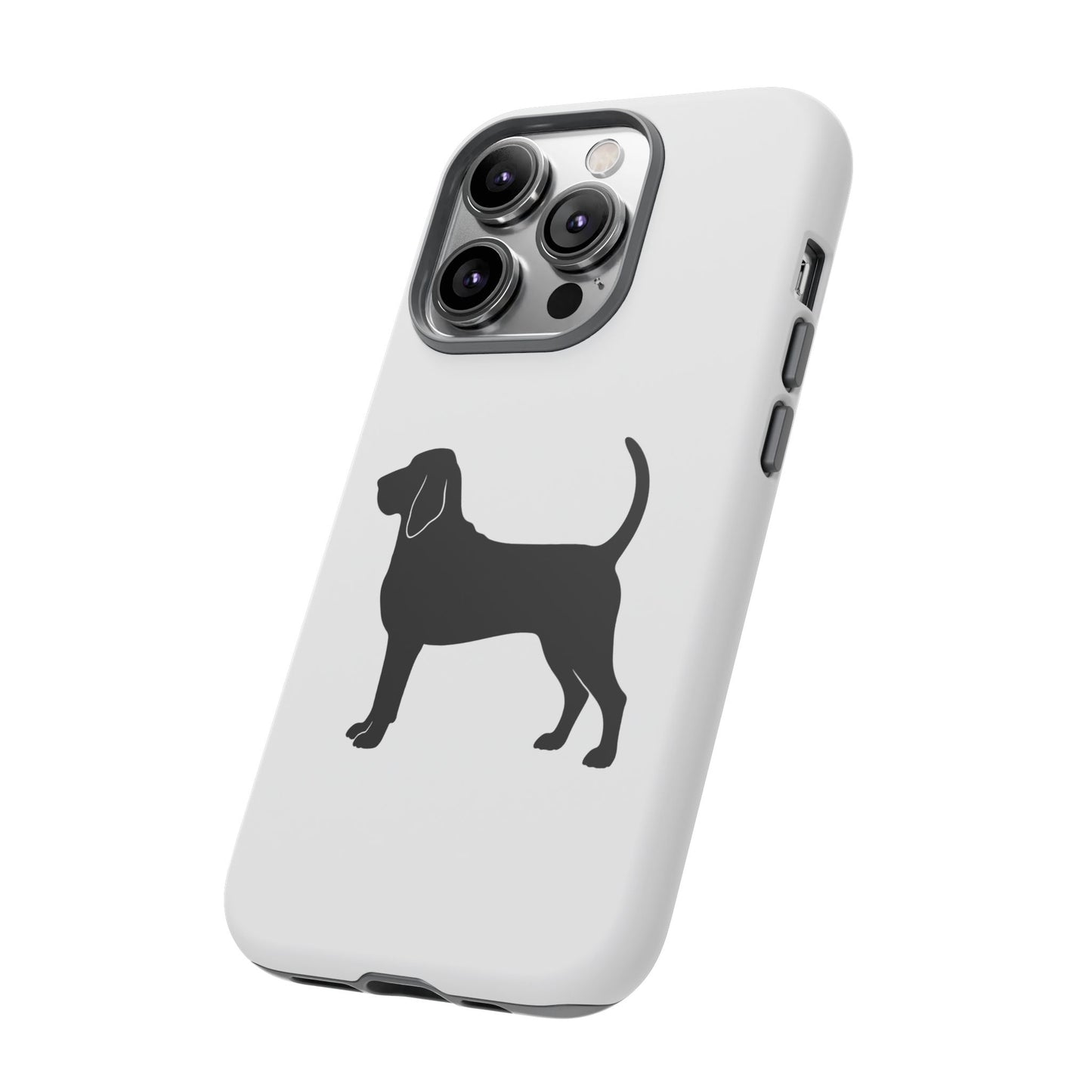 Bloodhound Silhouette iPhone Case