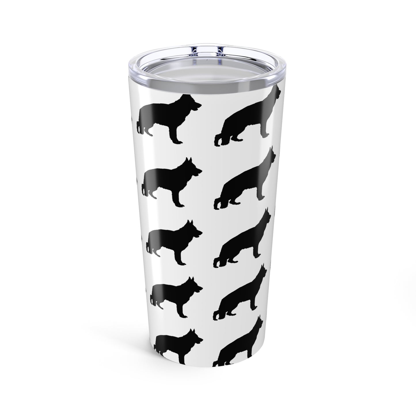 German Shepherd Silhouette Tumbler