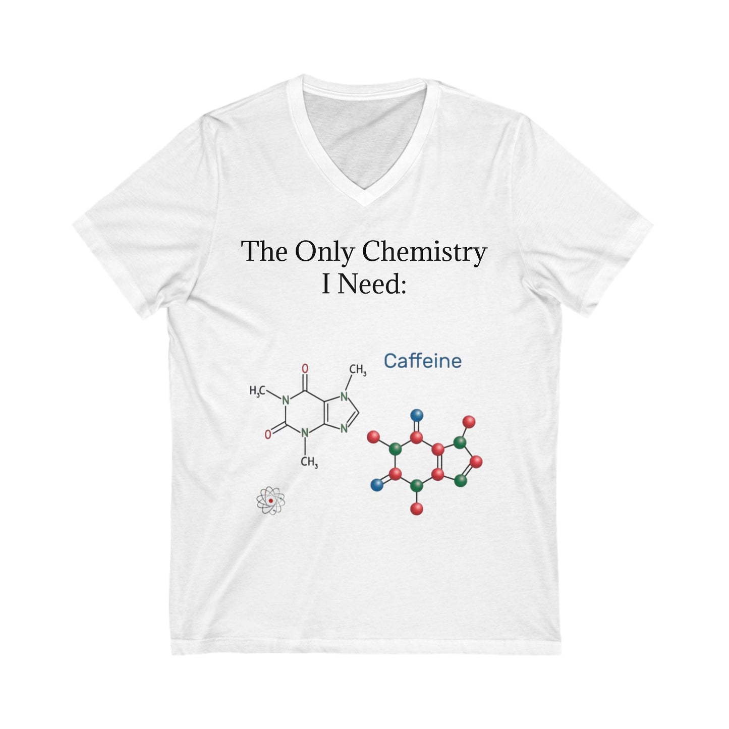 Chemistry Lesson Unisex Short Sleeve V-Neck Tee
