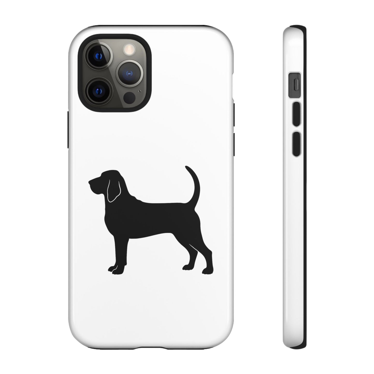 Bloodhound Silhouette iPhone Case