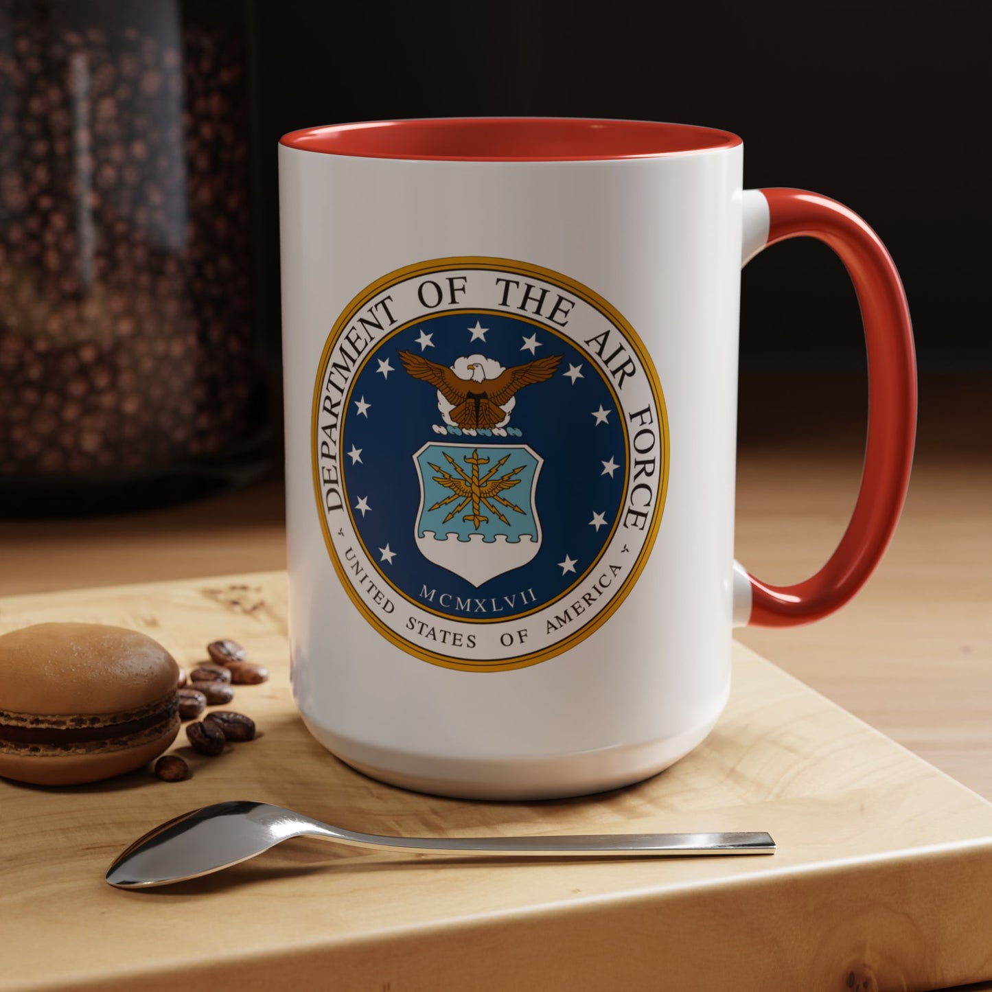 US Air Force 2-Tone Coffee Mug